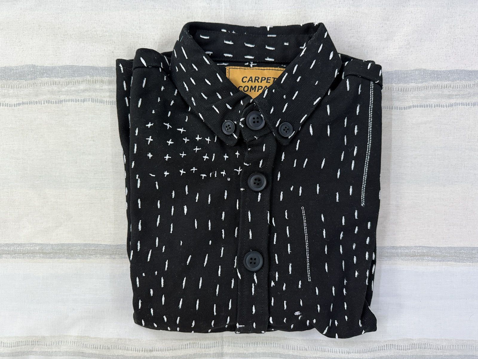 Carpet Company Carpet Company Stitch Button-Up Black *RARE* Size US S / EU 44-46 / 1 - 12 Thumbnail