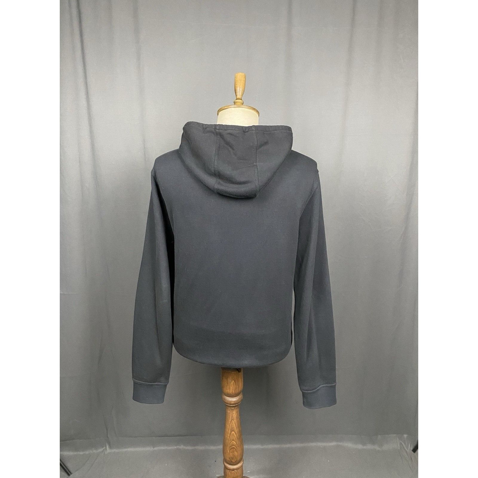 Hermes MINT! Hermes Big Logo Auth Men's Black Hoodie Sweater Size 2 Size US XXL / EU 58 / 5 - 7 Thumbnail