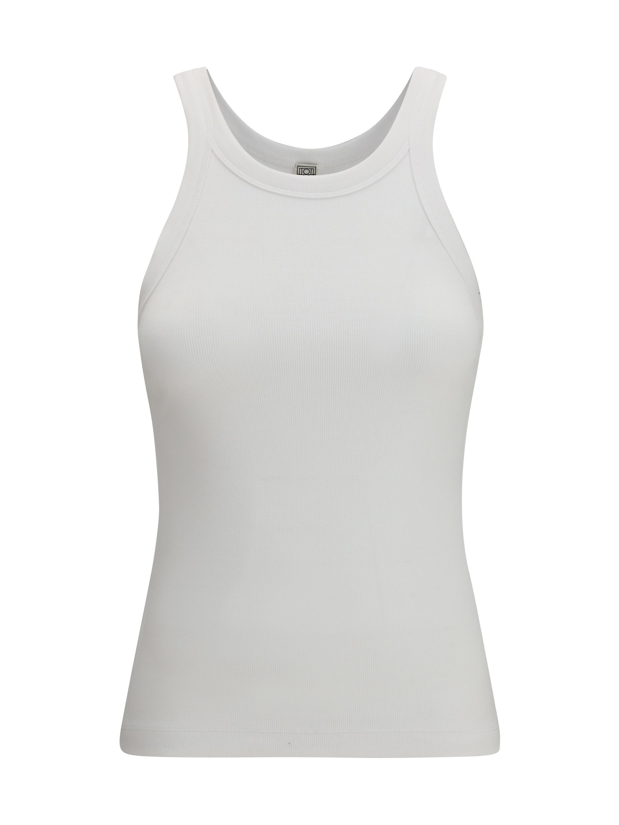 Toteme Ribbed Cotton Tank Top Size S / US 4 / IT 40 - 1 Thumbnail