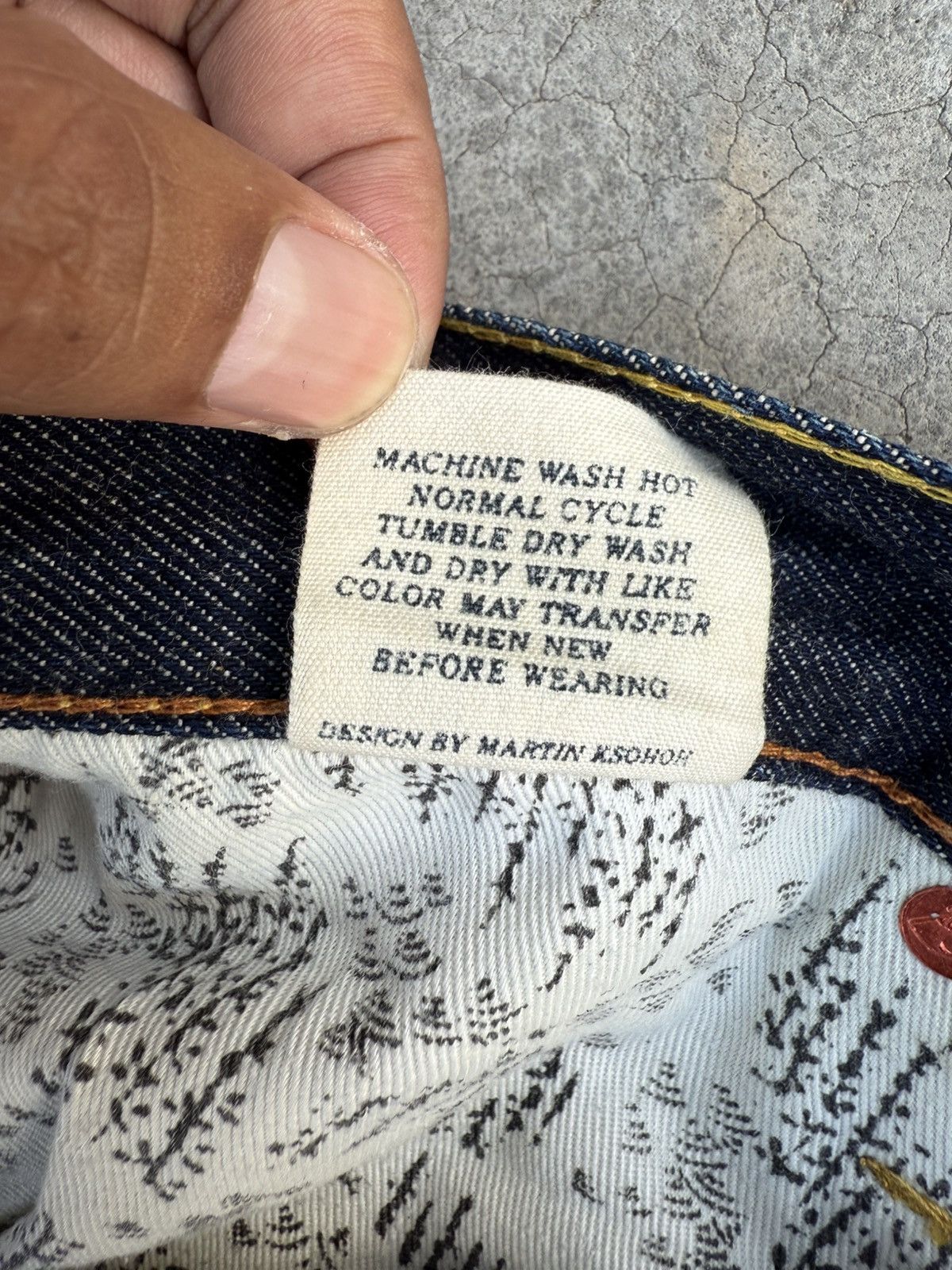 RMC Jeans Red Monkey Company Embroidered Jeans Distressed Jeans Size US 34 / EU 50 - 20 Thumbnail