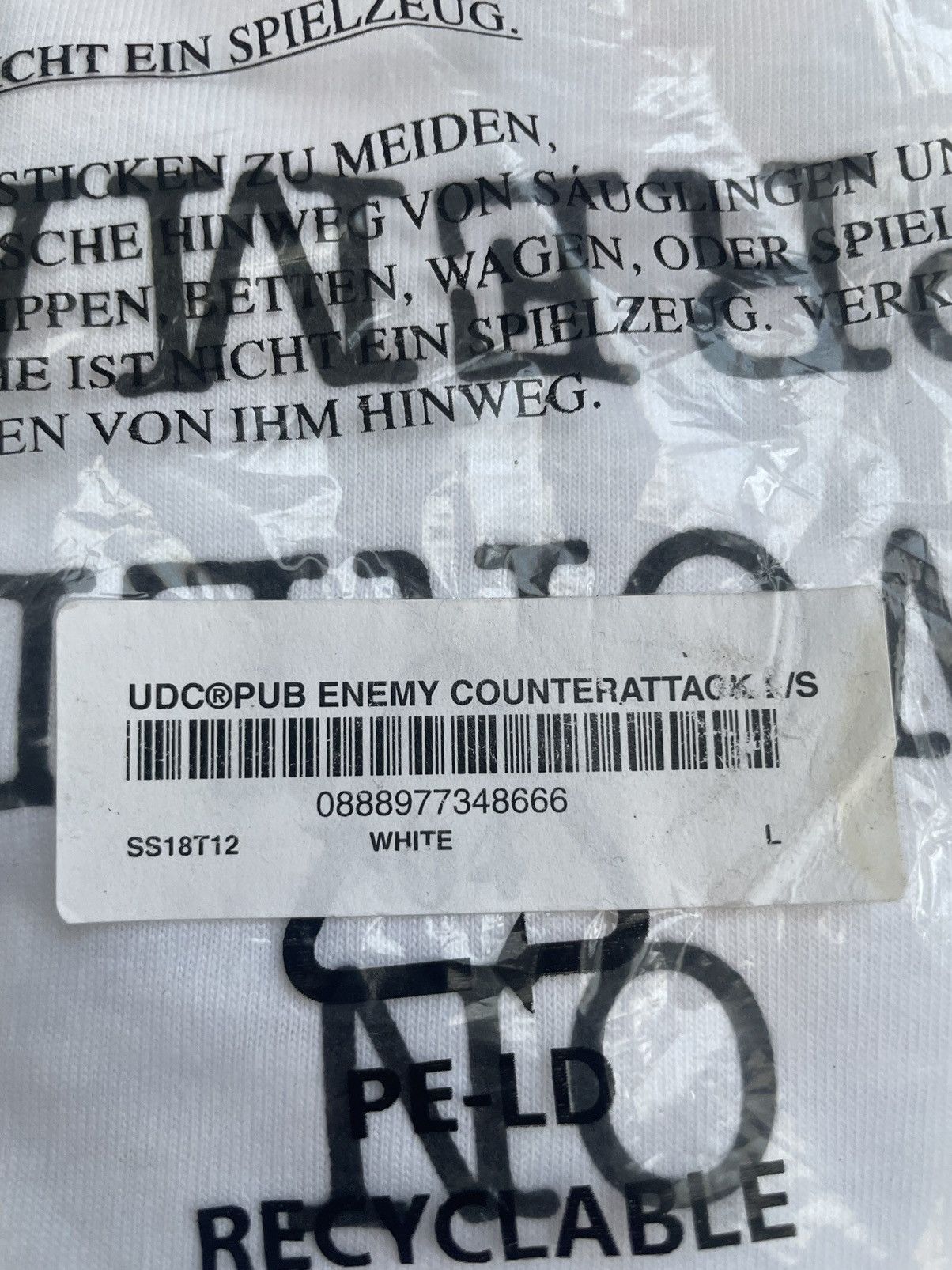 Supreme × Undercover Supreme x Undercover Public Enemy Longsleeve T-Shirt Size US L / EU 52-54 / 3 - 5 Thumbnail