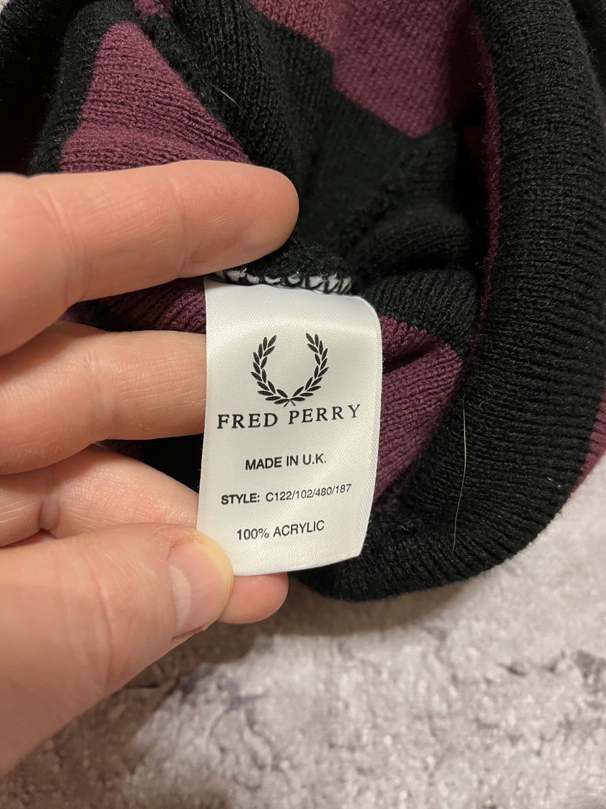 Fred Perry Vintage Fred Perry hat Size ONE SIZE - 3 Thumbnail
