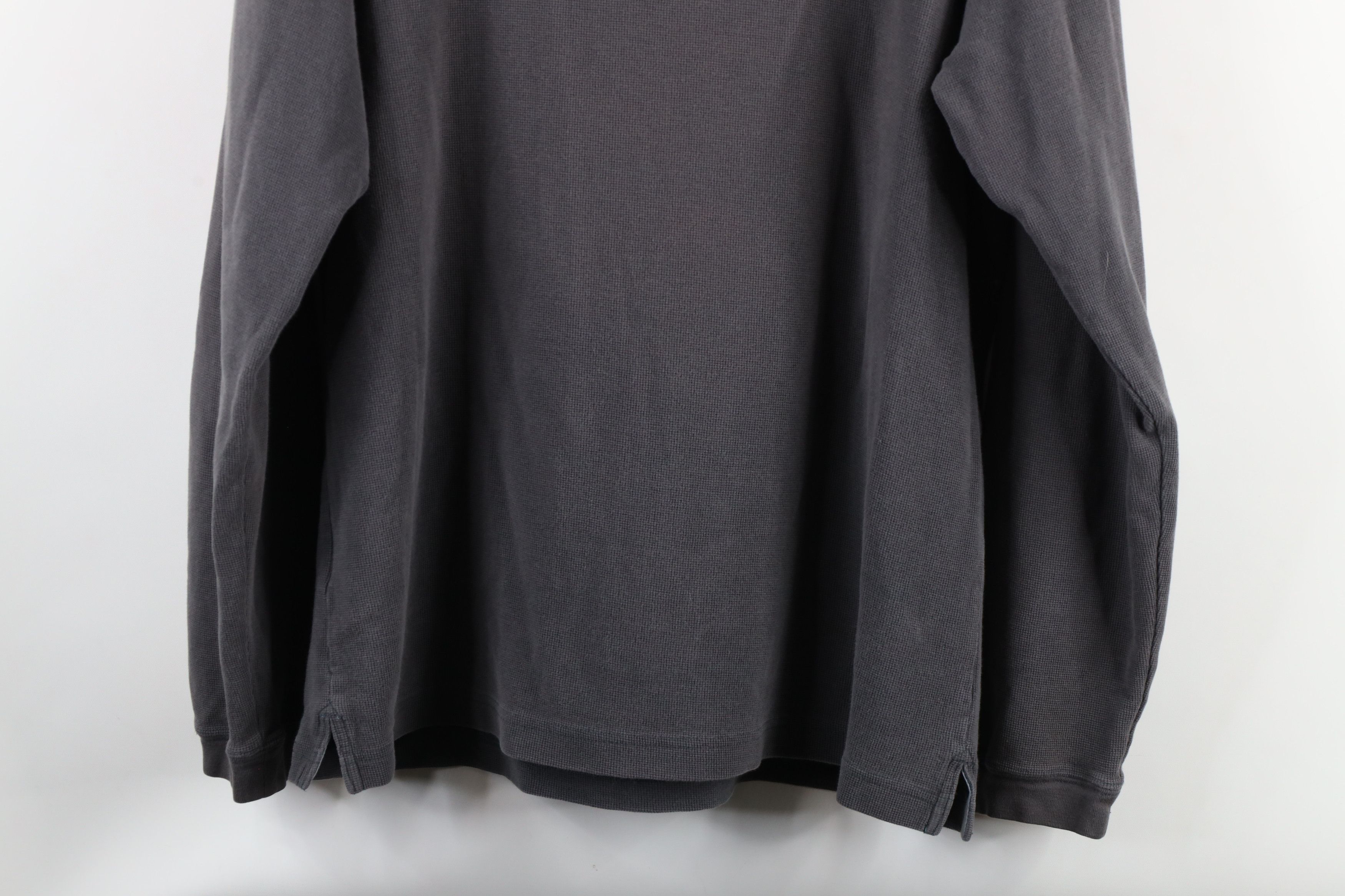 Columbia × Vintage Vintage Columbia Out Thermal Waffle Knit Henley T-Shirt Gray Size US XL / EU 56 / 4 - 11 Thumbnail