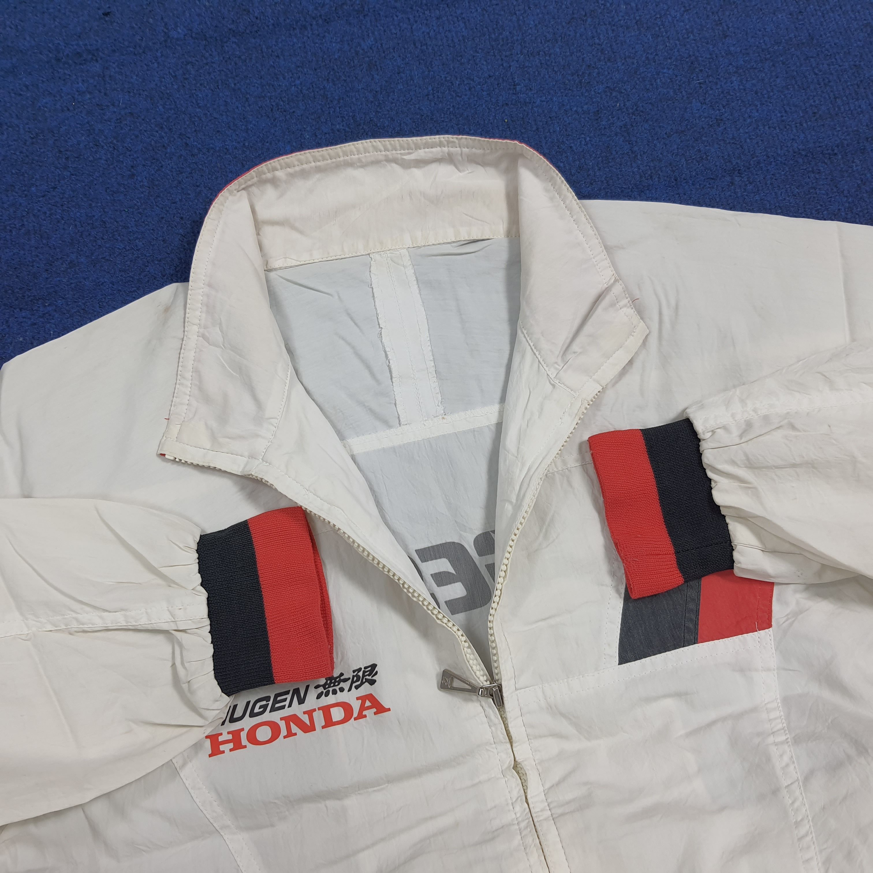 Japanese Brand Vintage Bridgestone Custom Mugen Honda Logo Jacket C282N10 Size US M / EU 48-50 / 2 - 5 Thumbnail