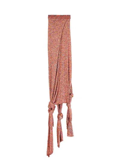 Loewe o1y1025 Maxi Skirt in Antique Rose Size 26" / US 2 / IT 38 - 1 Thumbnail