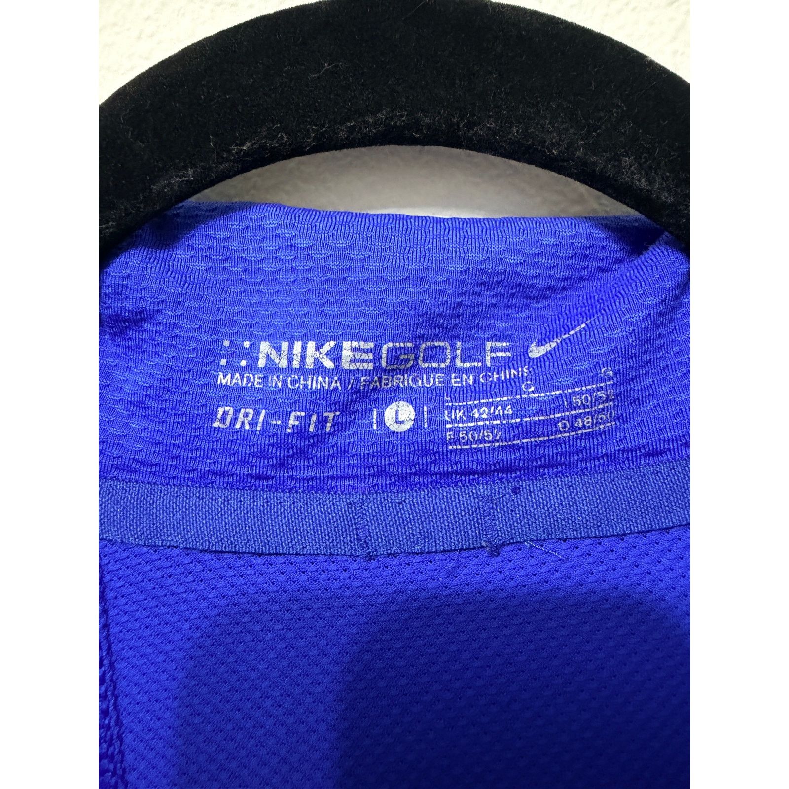 Nike Preloved Men's Royal Blue Nike Golf Dri-Fit Polo Shirt Sz L Size US L / EU 52-54 / 3 - 2 Thumbnail