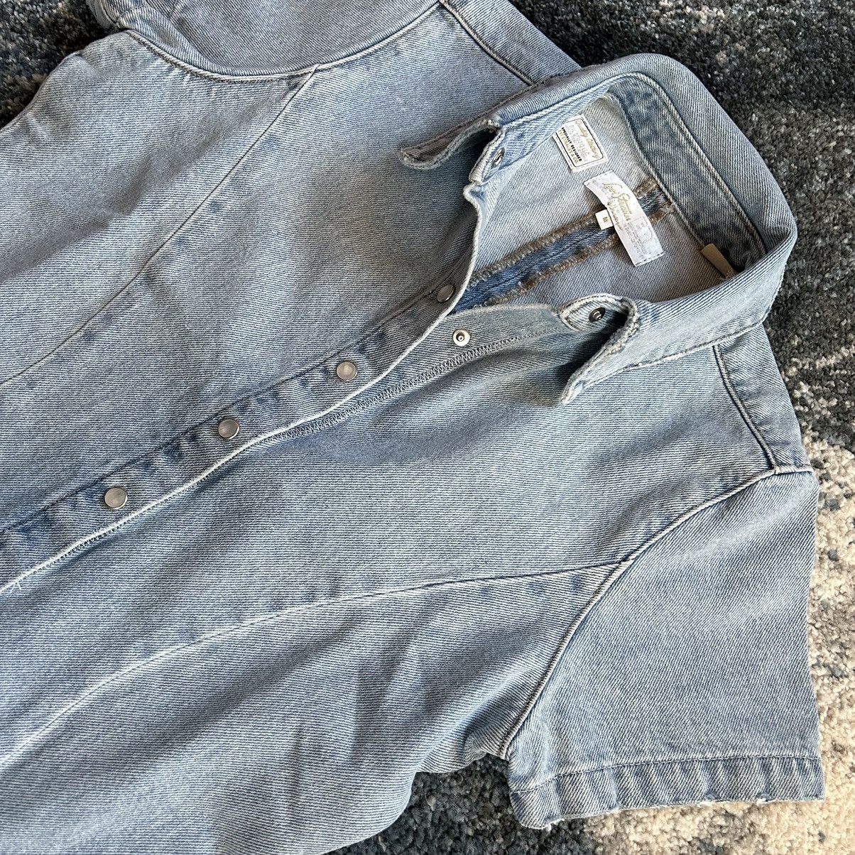 ERL × Levi's LiGHT BLUE STONE WASH FiTTED DENiM SHiRT A53830000 Size M / US 6-8 / IT 42-44 - 6 Thumbnail