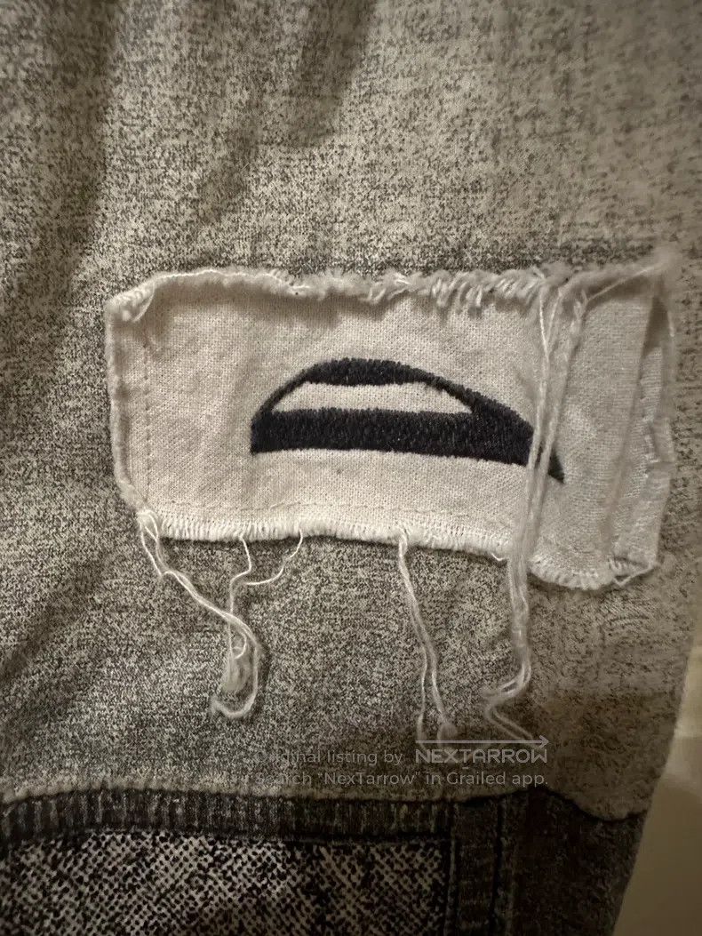Rick Owens Rick Owens Cyclops grey sleeve multi-material patchwork sh Size US M / EU 48-50 / 2 - 3 Thumbnail