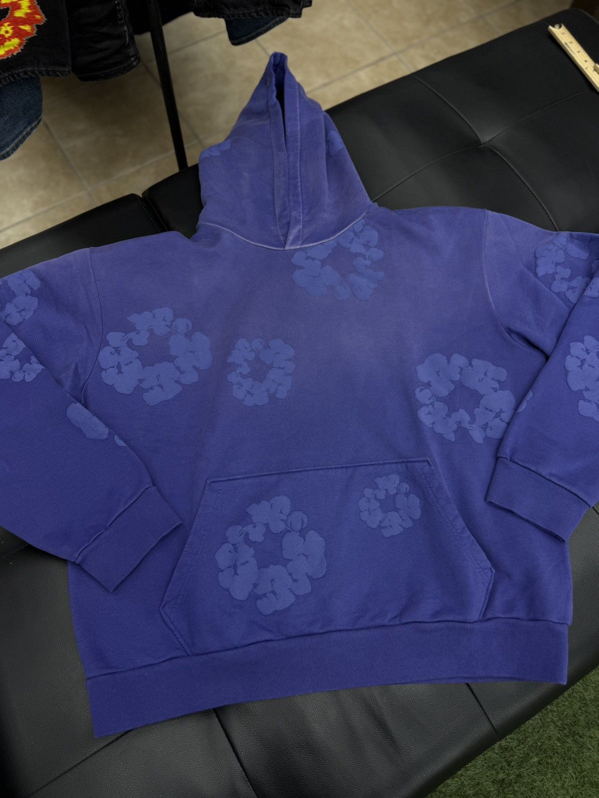 DENIM TEARS Denim Tears BLUE 2025 Cotton Wreath Hoodie XXL (NEW) Size US XXL / EU 58 / 5 - 2 Thumbnail