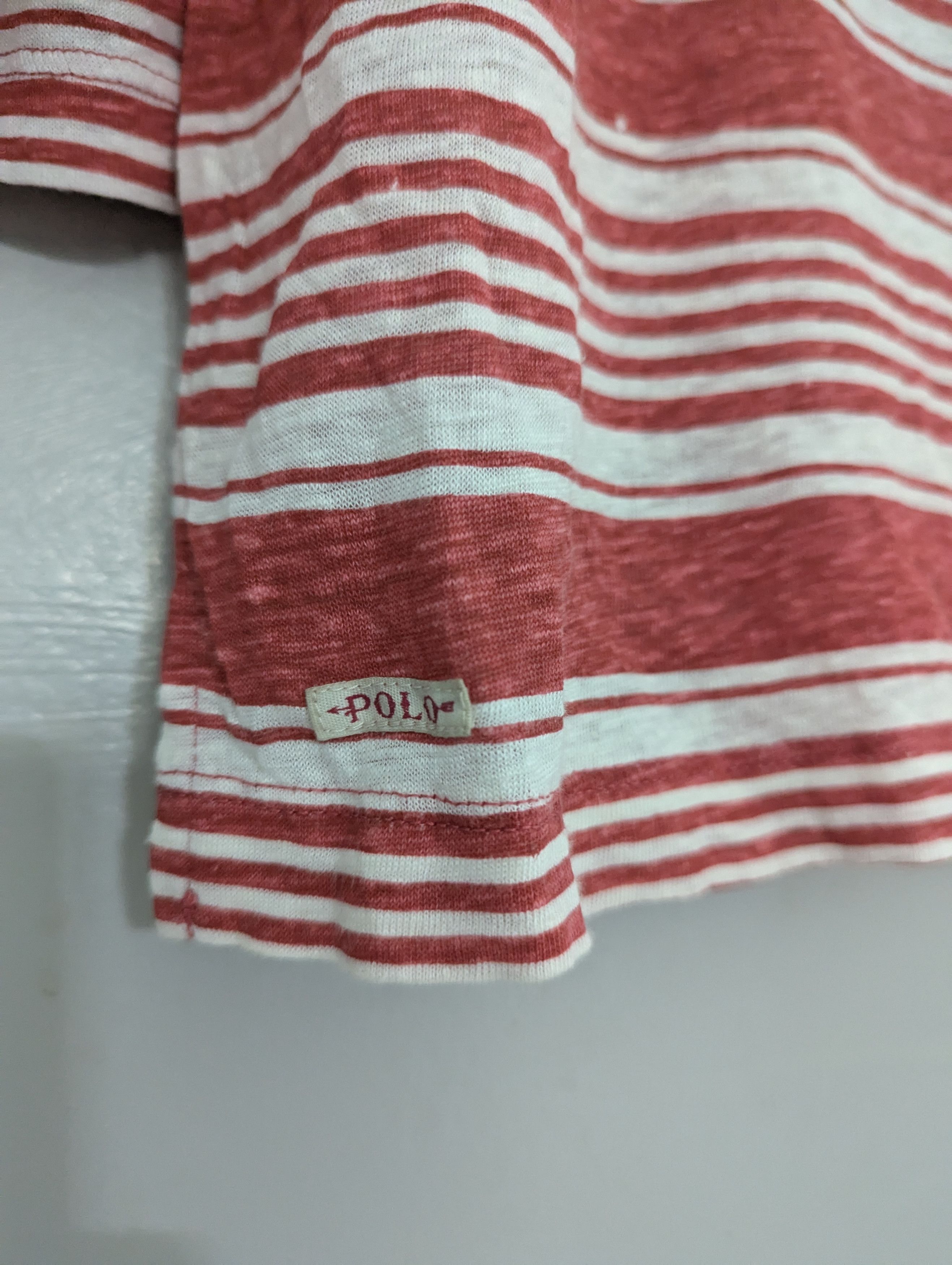 Polo Ralph Lauren × Ralph Lauren Polo Ralph Lauren linen stripe shirt Size XS / US 0-2 / IT 36-38 - 4 Thumbnail