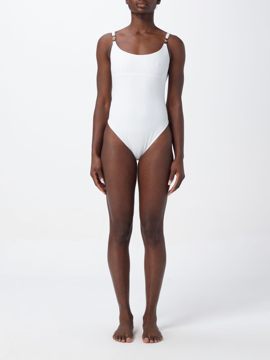 image of Versace Swimsuit Woman White, Women's (Size Small)