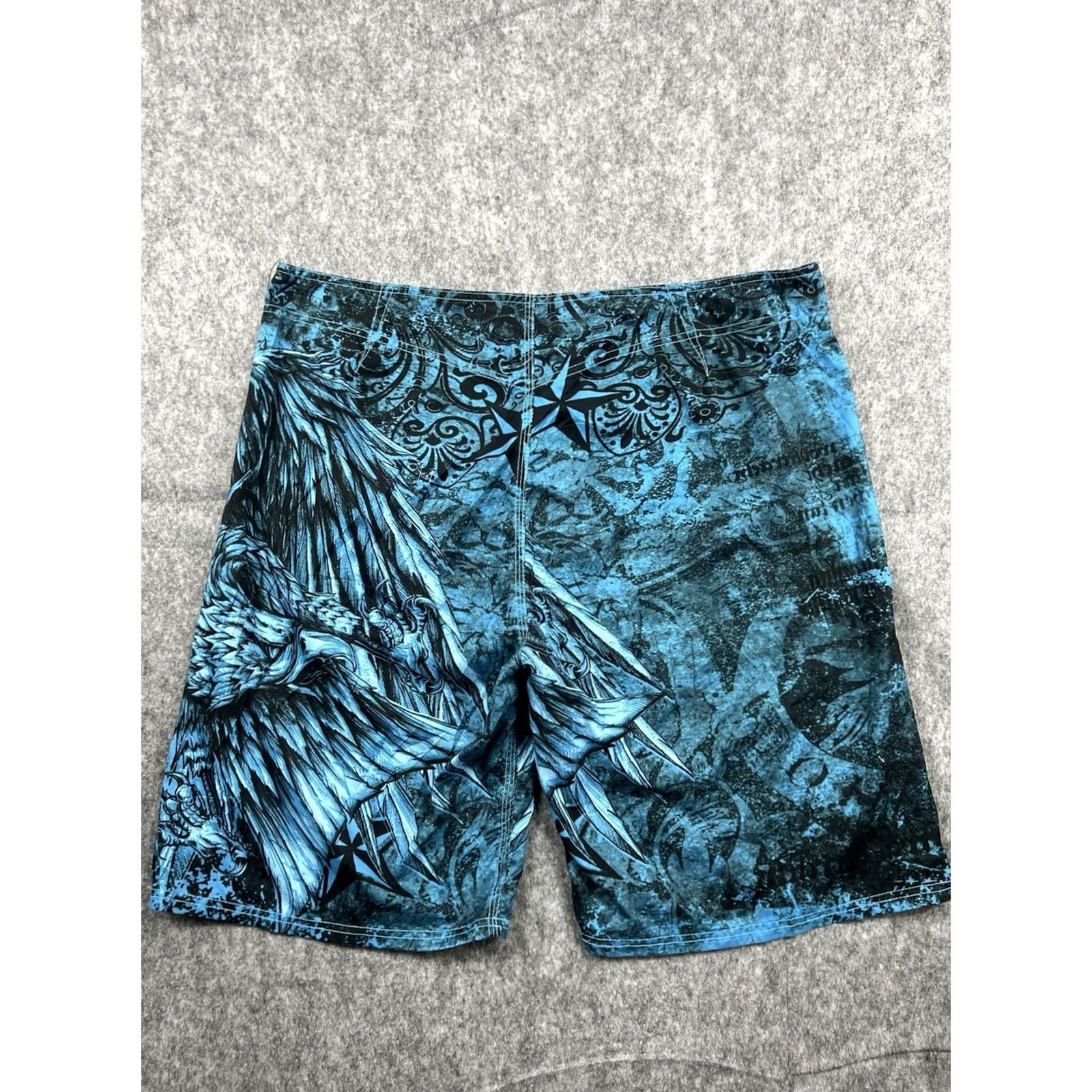 Vintage MMA Elite Shirt/Bottom? No, board shorts. Size US 36 / EU 52 - 2 Thumbnail