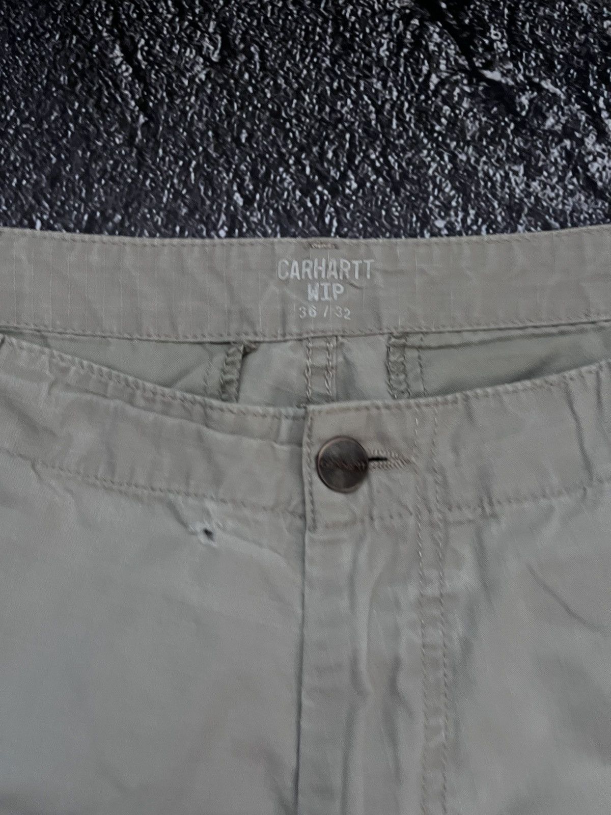 Carhartt × Carhartt Wip carhartt beige regular cargo pants trousers 36х32 Size US 36 / EU 52 - 11 Thumbnail