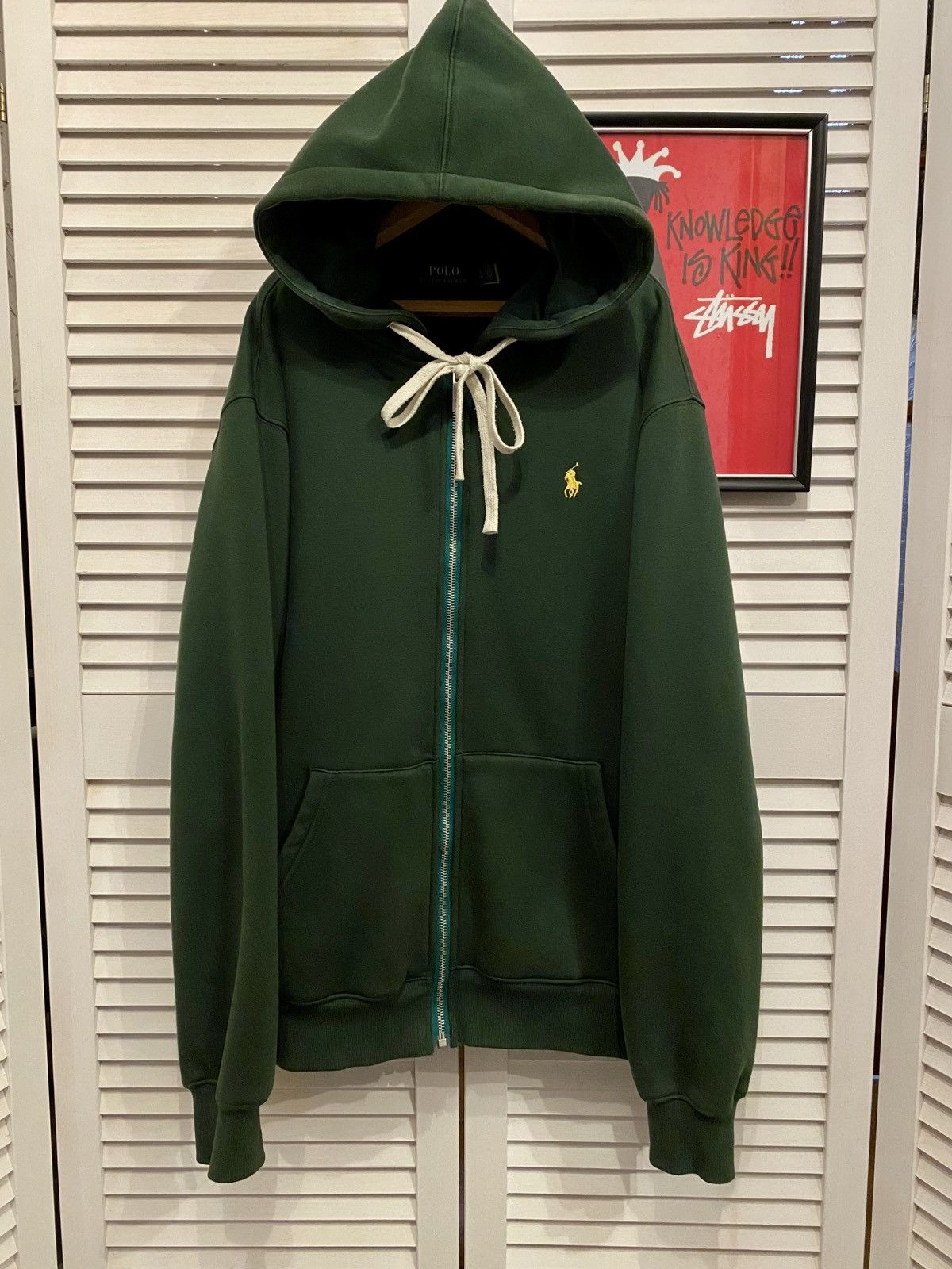 Polo Ralph Lauren Vintage Zip Up Hoodie Polo Ralph Lauren Forest Pony Crewneck Size US L / EU 52-54 / 3 - 1 Thumbnail