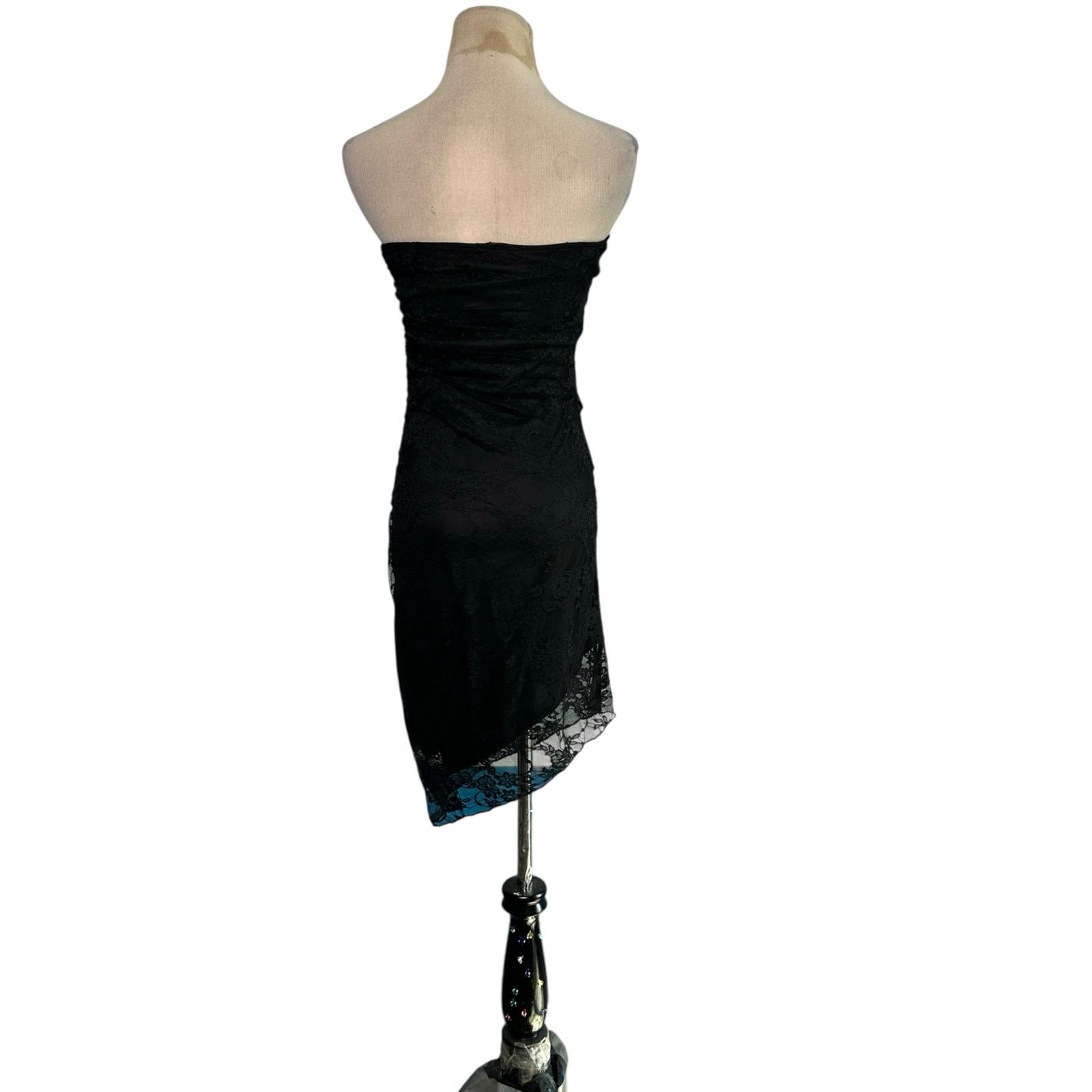 Fashion Nova Fashion Nova black lace bodycon mini party dress size Medium Size M / US 6-8 / IT 42-44 - 13 Thumbnail
