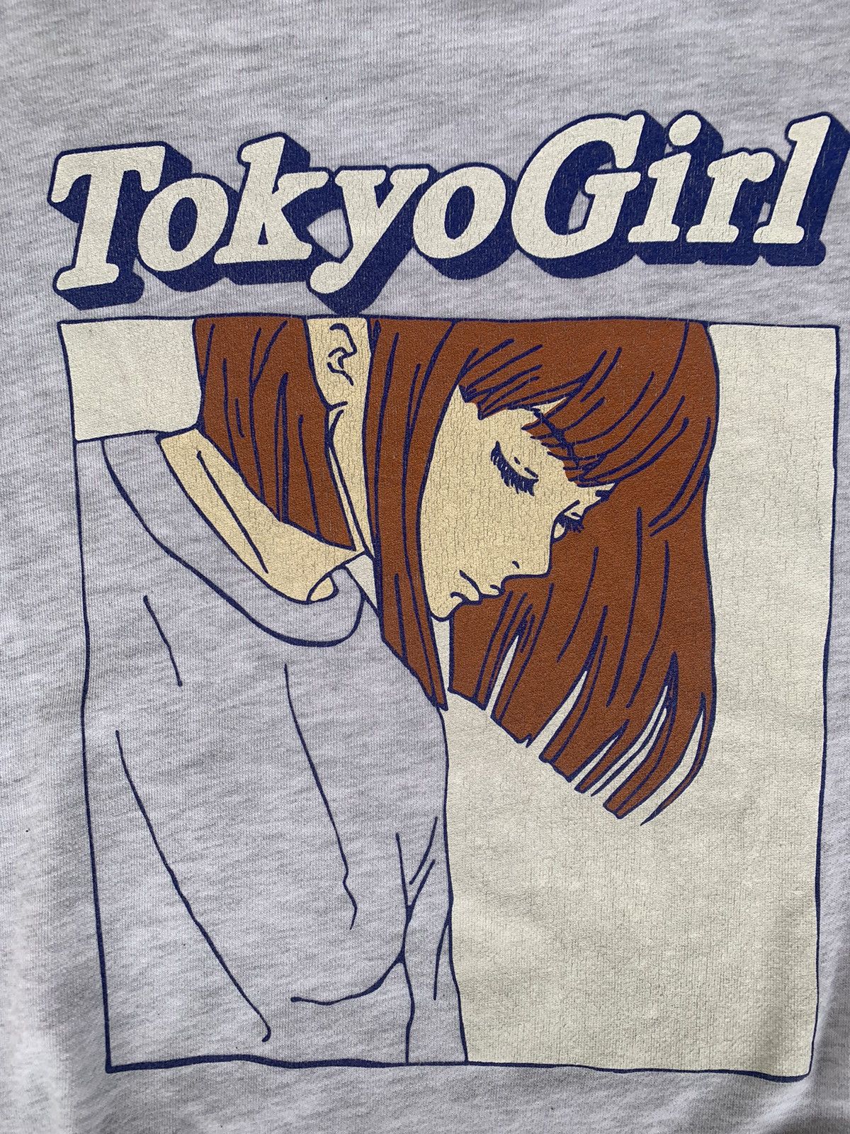 Anime × Japanese Brand Vintage Tokyo Girl Sweatshirt Size US XL / EU 56 / 4 - 2 Thumbnail