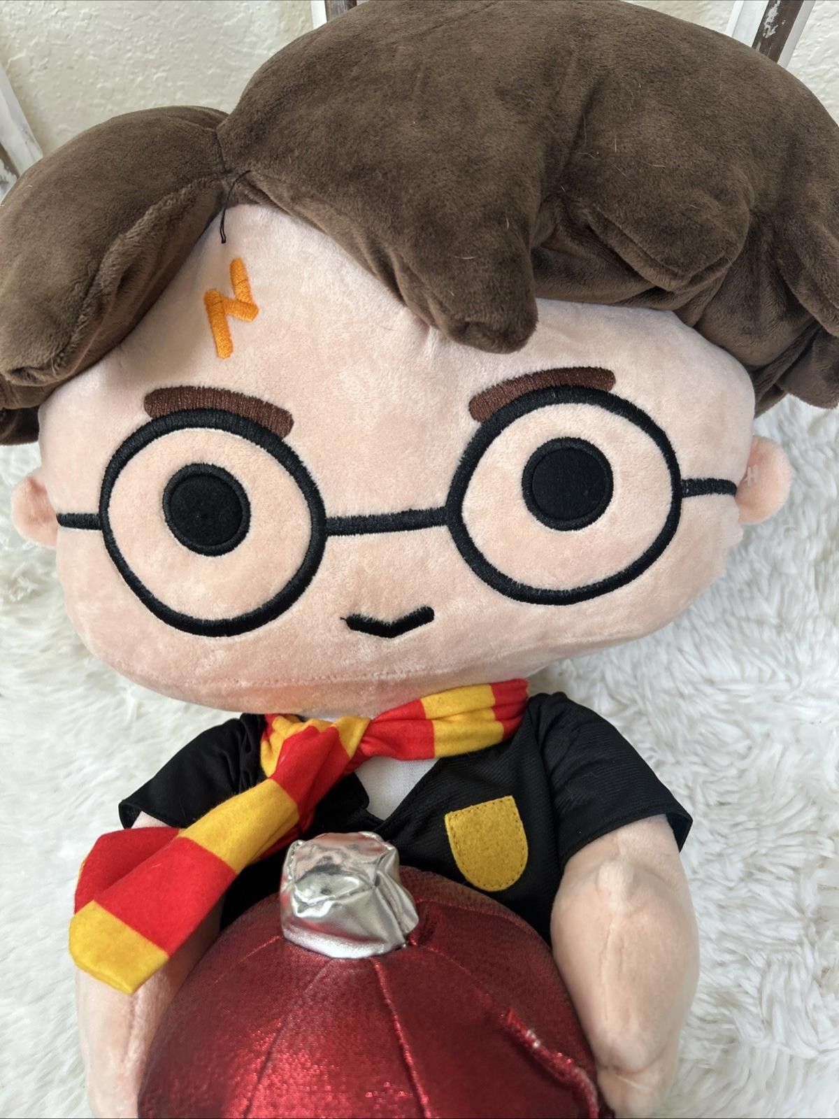 Gemma.H Uomo Harry Potter 20" Plush Yellow Scar Christmas Bulb Big HP Size ONE SIZE - 2 Thumbnail