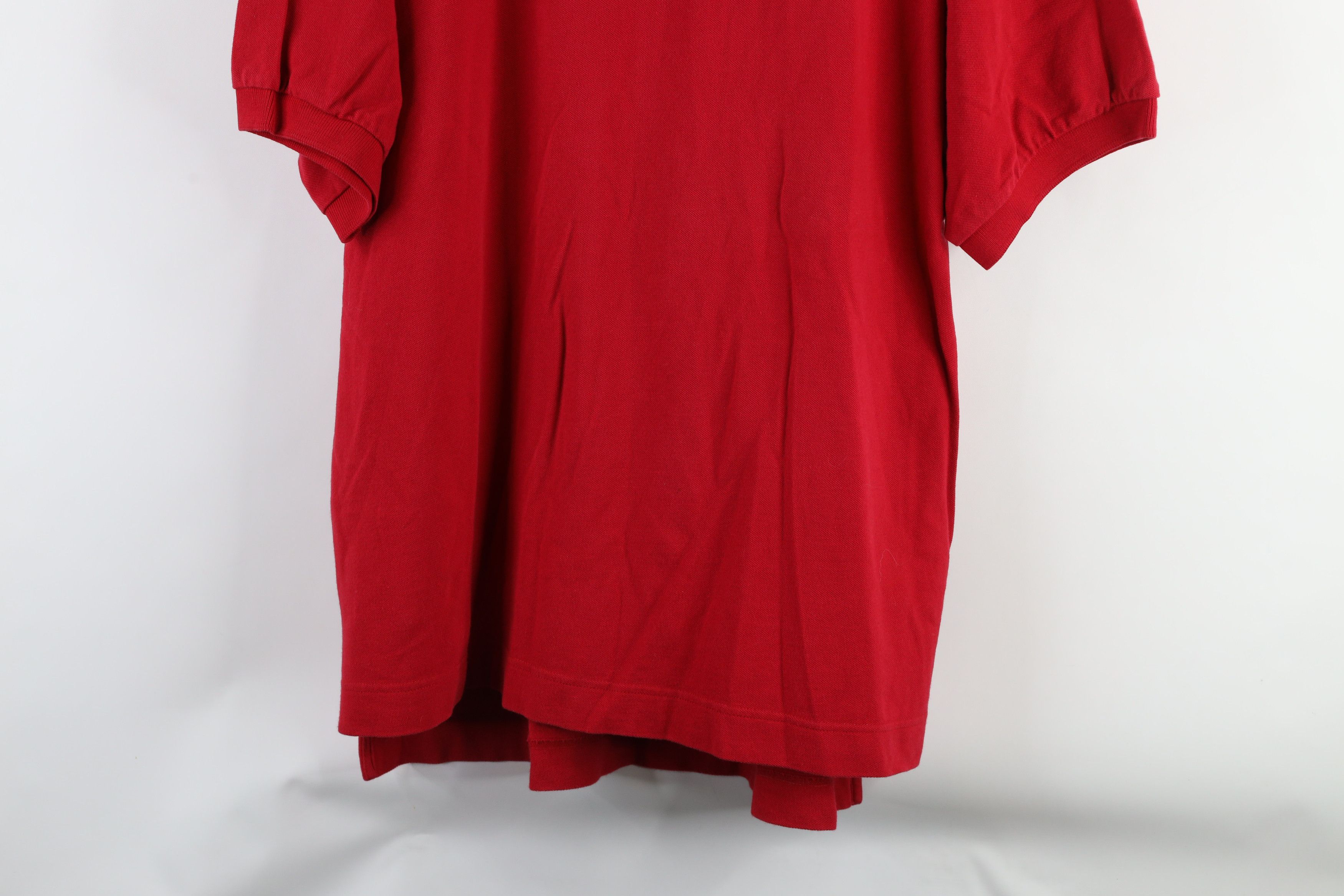 Nautica × Vintage Vintage 90s Nautica Sailboat Collared Golf Polo Shirt Red Size US L / EU 52-54 / 3 - 3 Thumbnail
