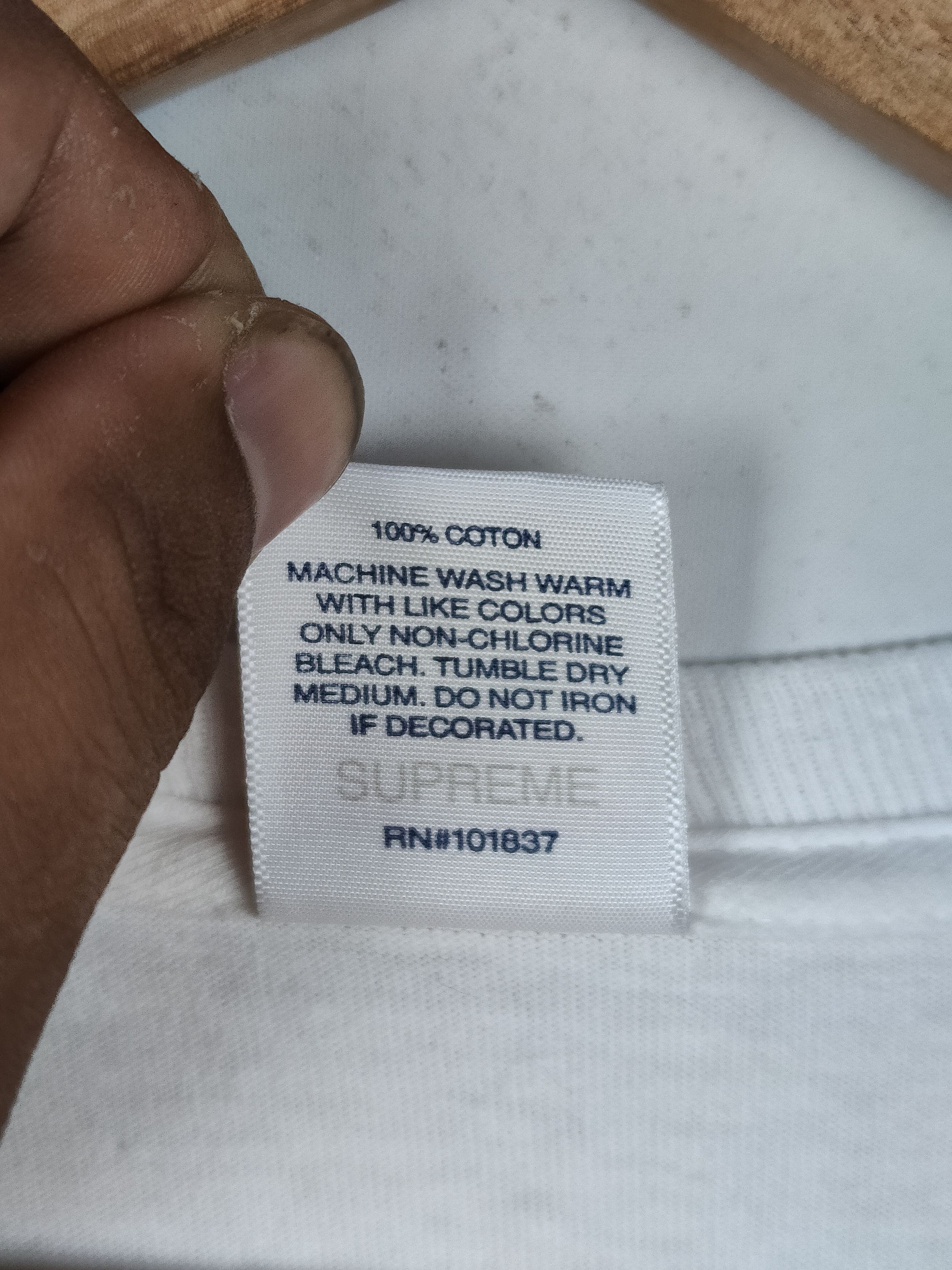 Supreme Supreme Fronts Tee White Shirt Size US L / EU 52-54 / 3 - 4 Thumbnail