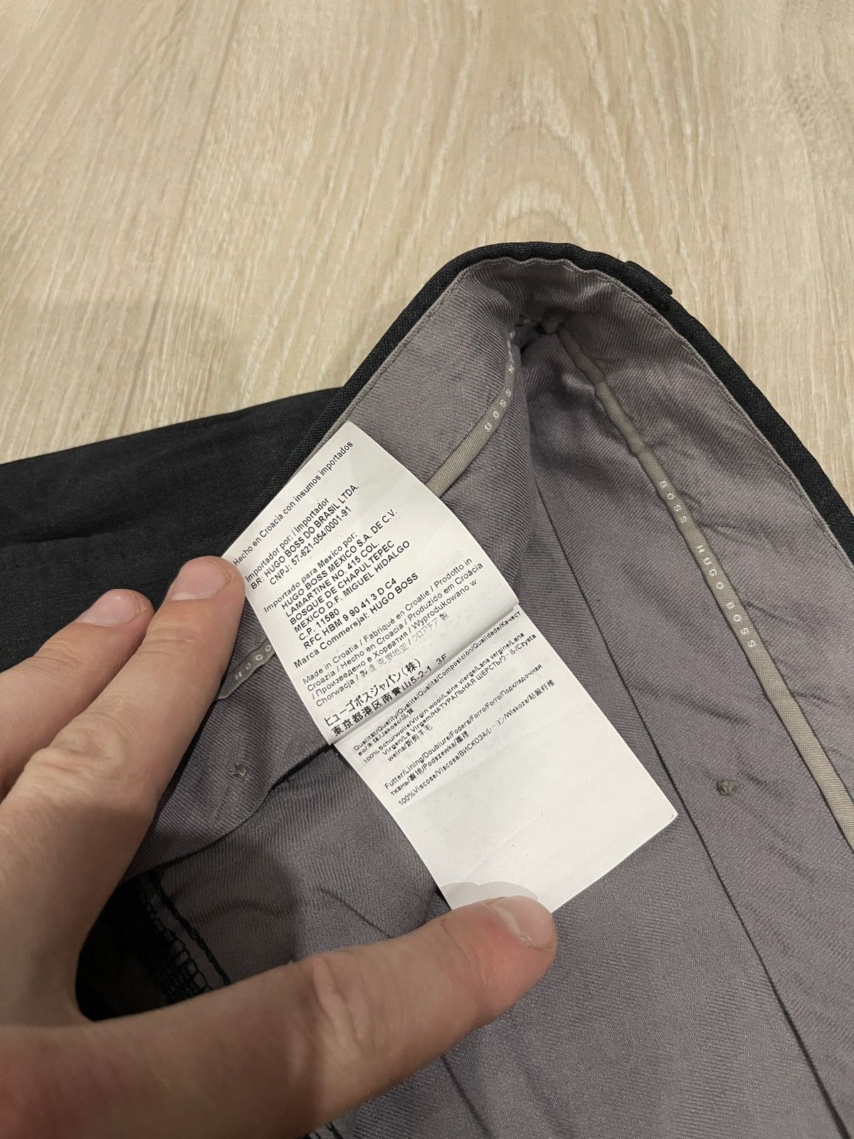 Hugo Boss Hugo boss trousers classic pants grey 34 Size US 34 / EU 50 - 8 Thumbnail
