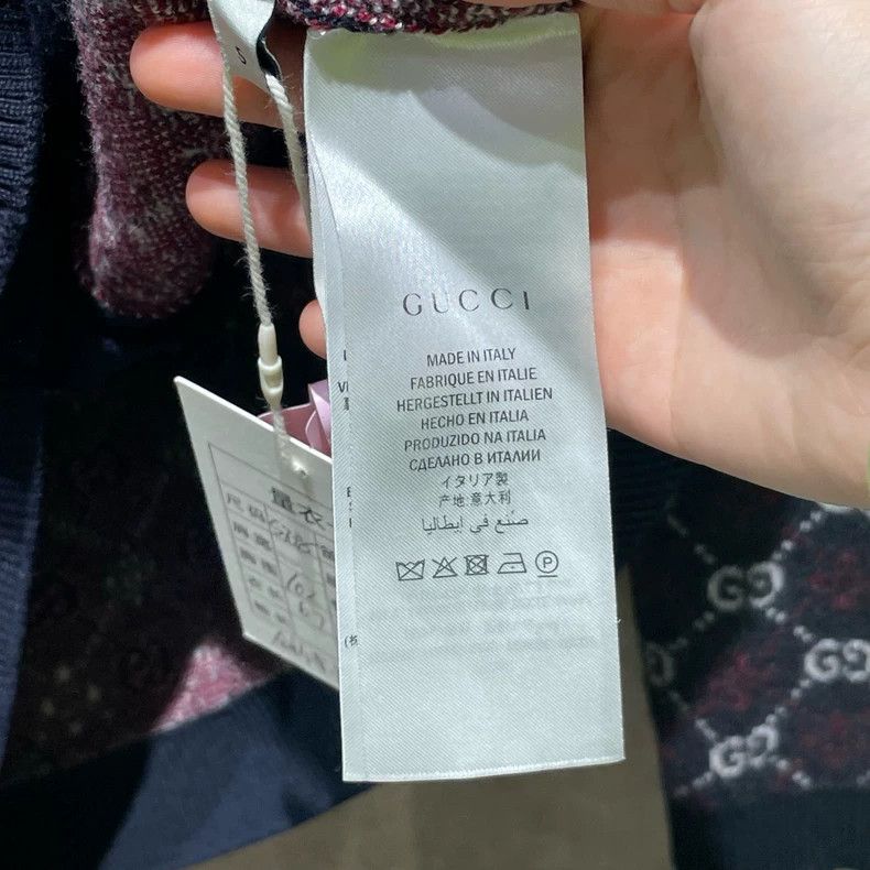 Gucci Gucci Double G old flower full print wool knitted cardigan Size US S / EU 44-46 / 1 - 4 Thumbnail