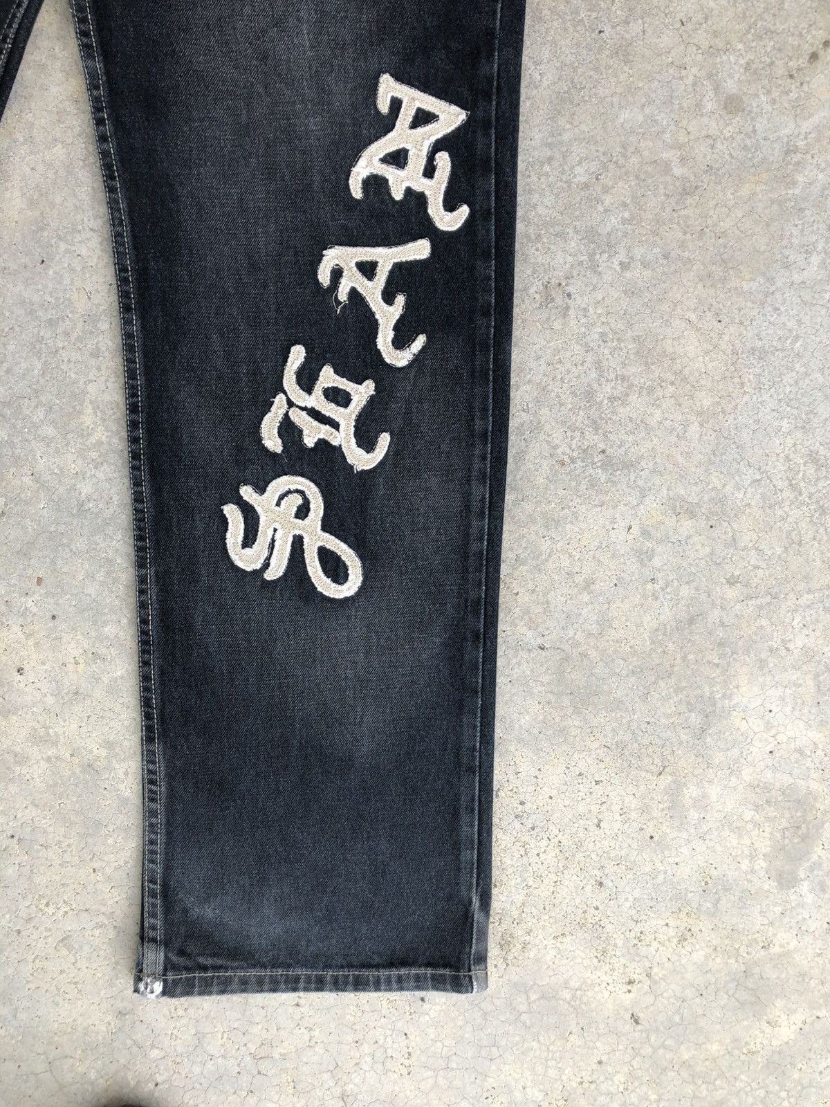 Sean John Sean John Embroidered Jeans Baggy Jeans Distressed Size US 31 - 7 Thumbnail