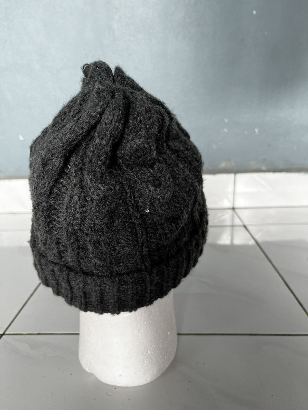Japanese Brand × Vintage Knitted Crochet Scandivian Forest Beanie Hats Size ONE SIZE - 4 Thumbnail