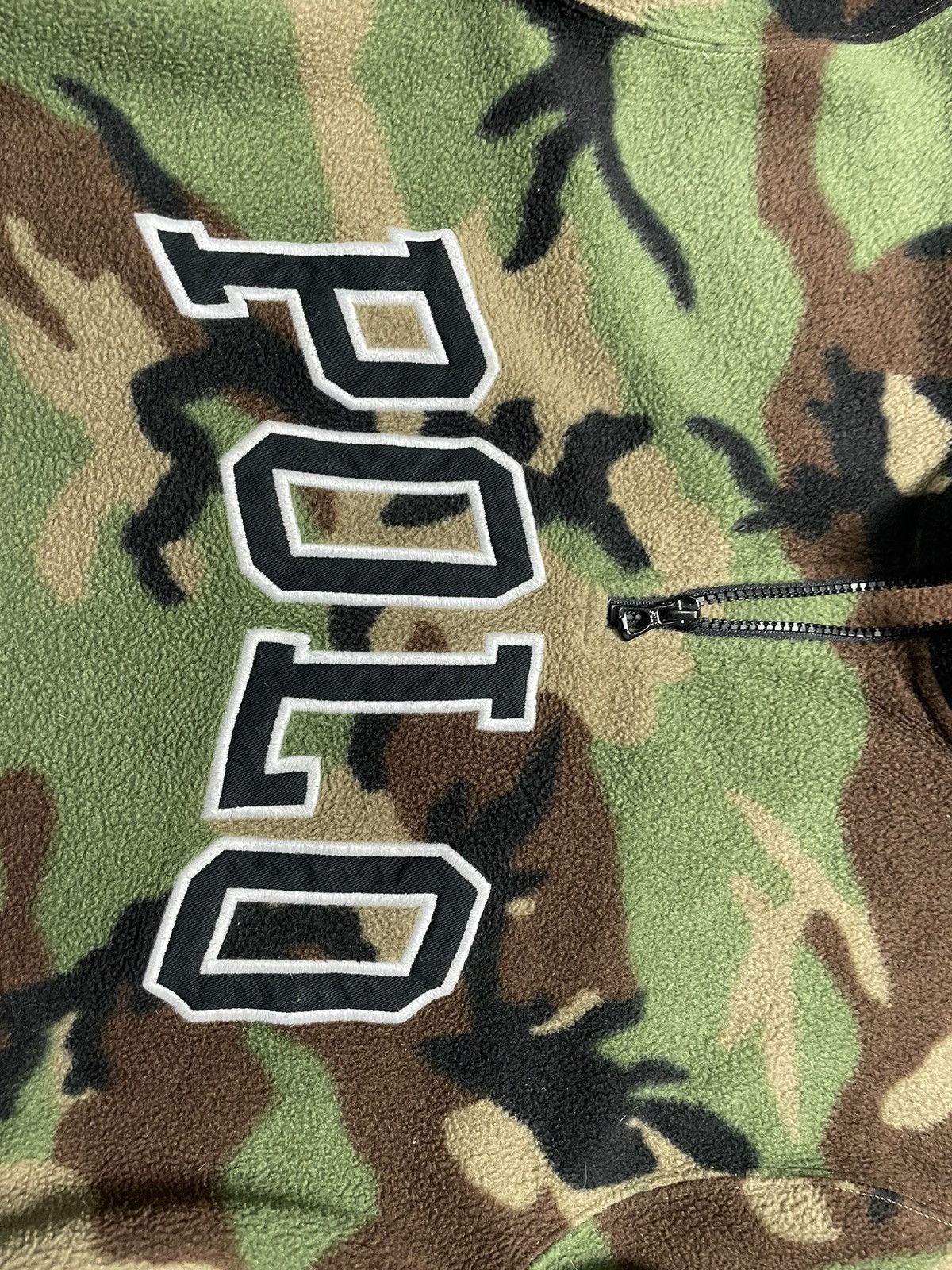 Polo Ralph Lauren Vintage Polo Ralph Lauren Camo Fleece Sweatshirt 1/4 Zip USA Size US M / EU 48-50 / 2 - 6 Thumbnail