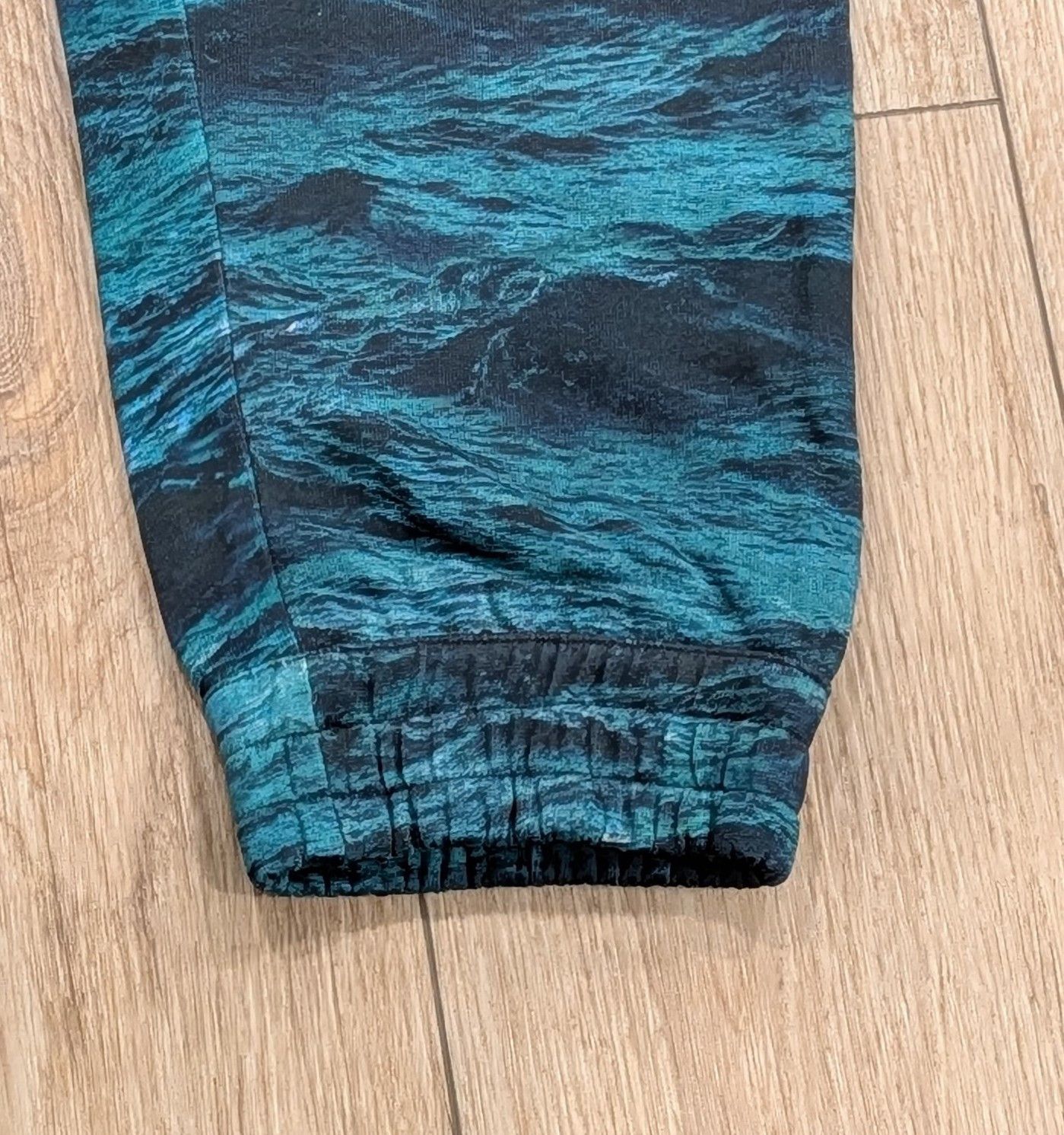 Burberry Burberry Sea Print Track Pants Deep Teal Small Size US 30 / EU 46 - 6 Thumbnail