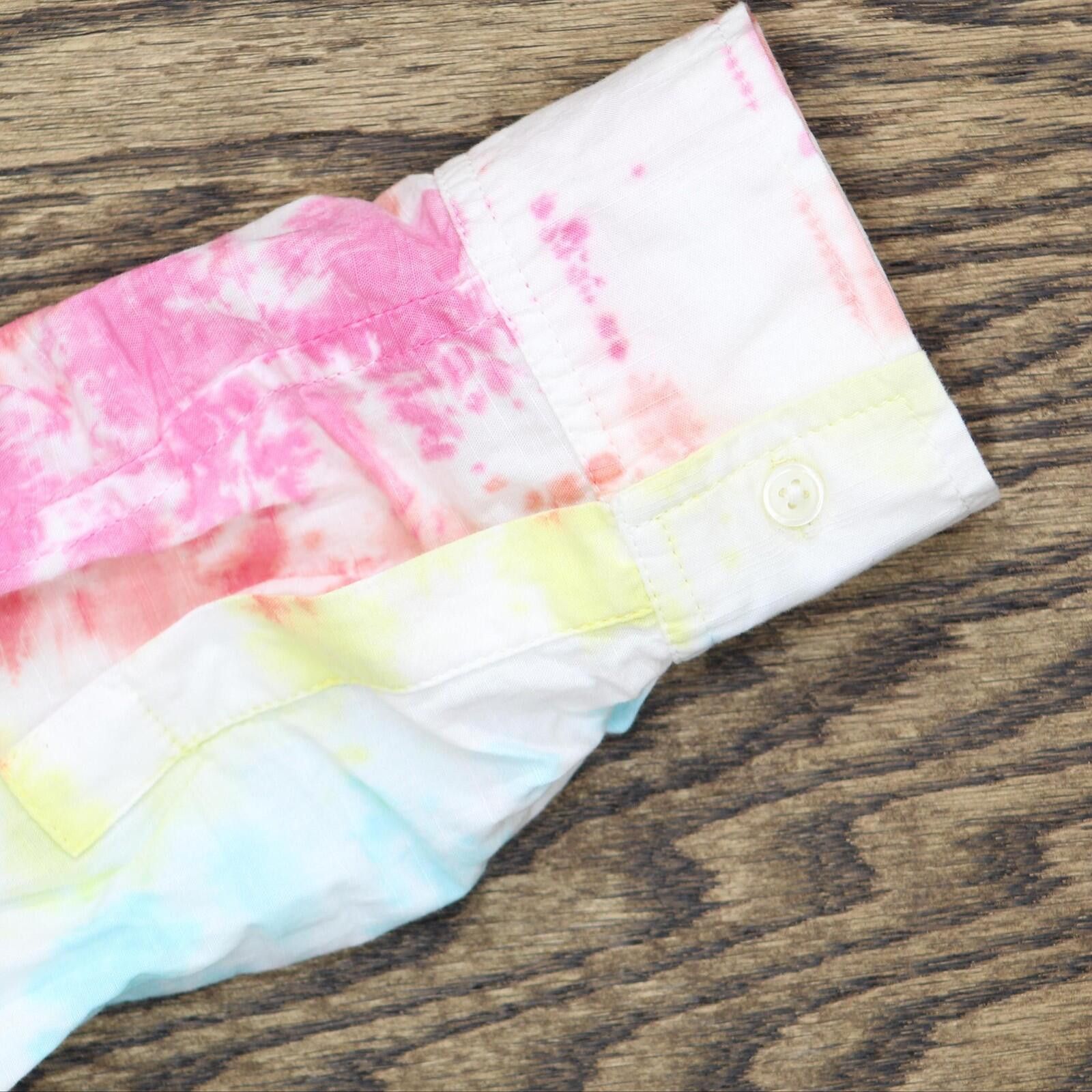 Lands' End Lands' End Dye Button Up Top 516840-sample Xs Multi Tie Dye Size XS / US 0-2 / IT 36-38 - 5 Thumbnail