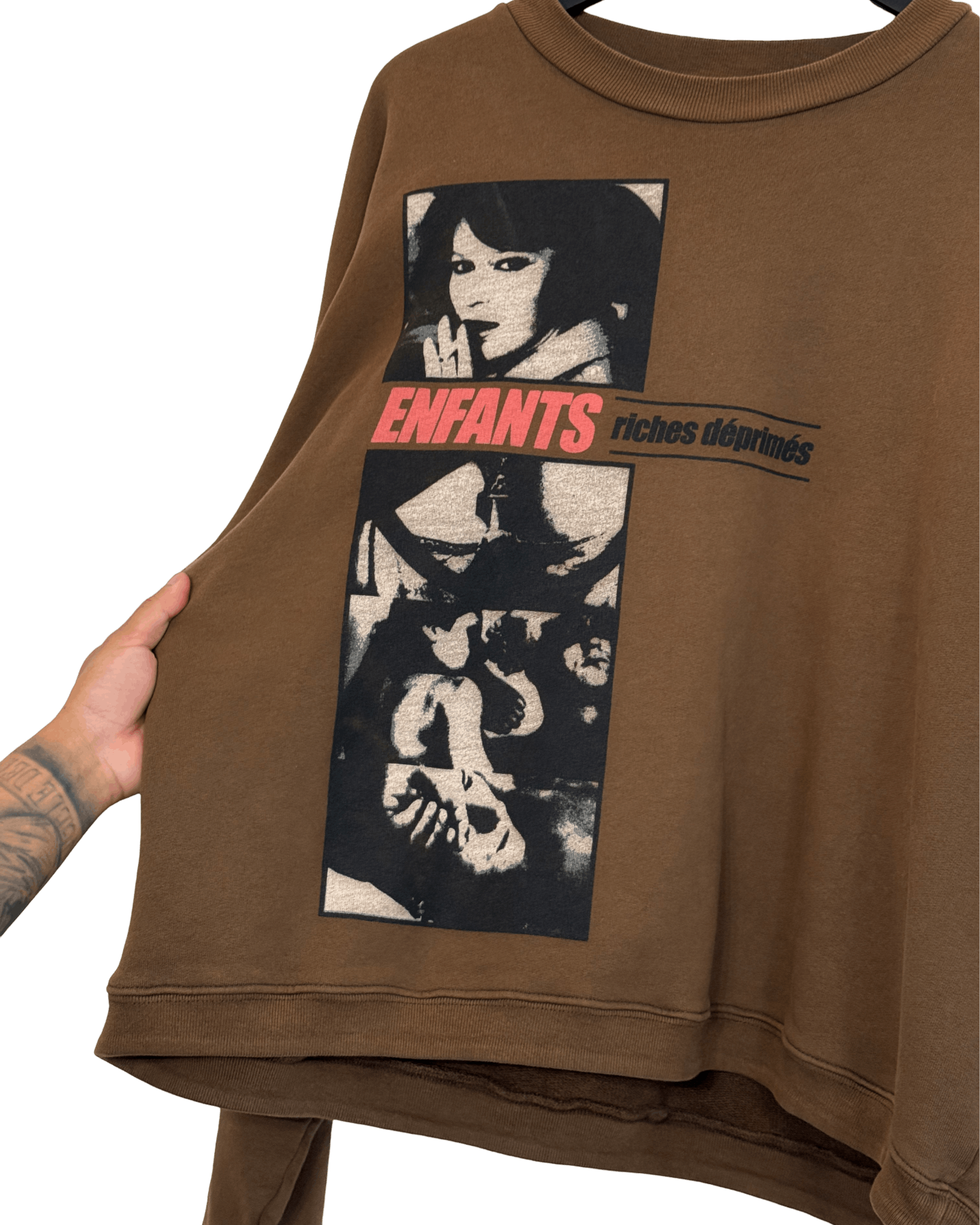 Enfants Riches Deprimes ERD Vol III Brown Crewneck Size US L / EU 52-54 / 3 - 6 Thumbnail