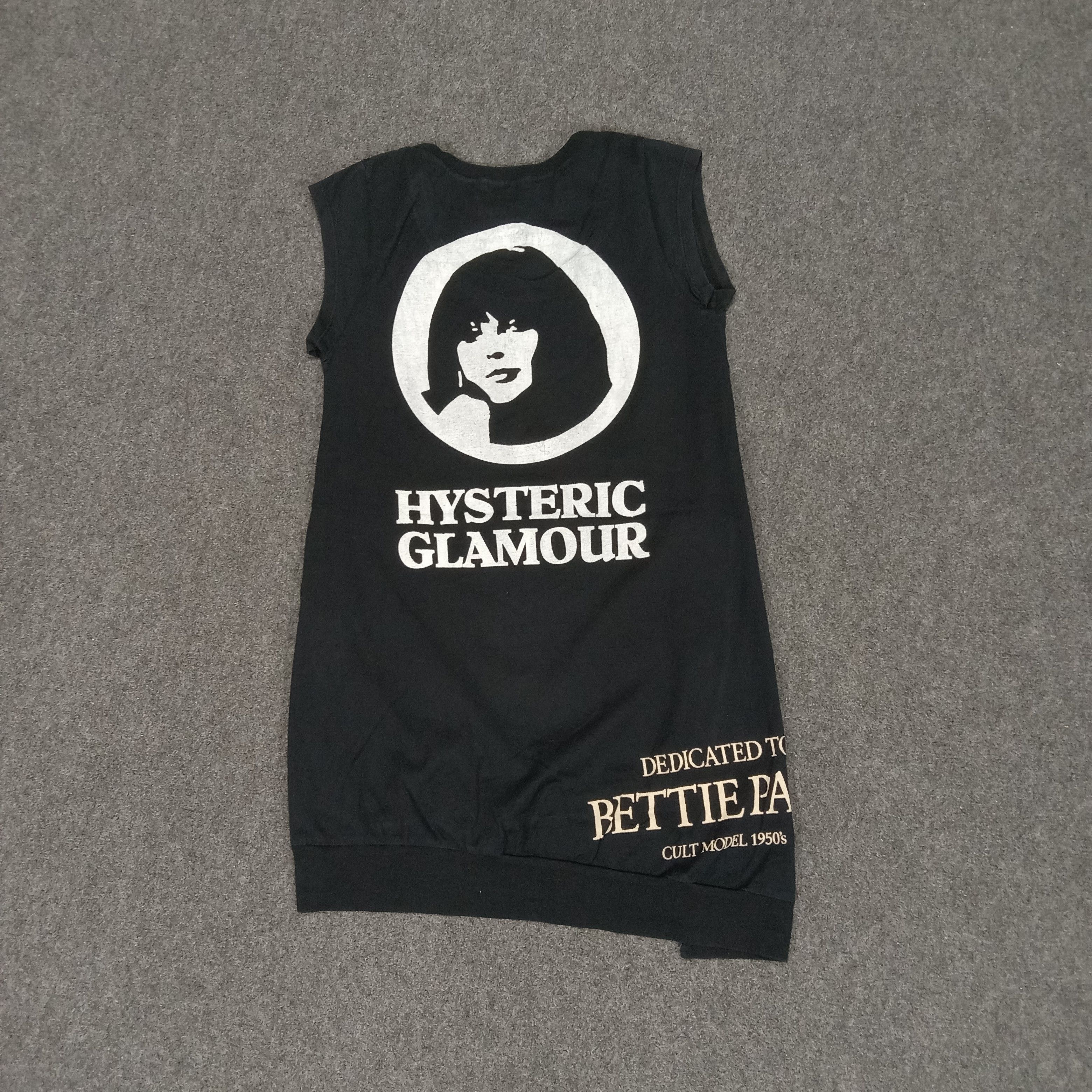 Hysteric Glamour Hysteric Glamour Japanese Brand Punk Style Sleeveless Tshirt Size XS / US 0-2 / IT 36-38 - 5 Thumbnail