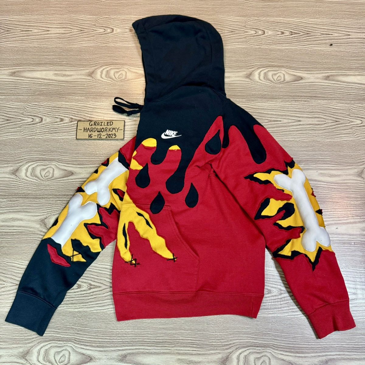 Nike Reworked 3D Ripston Nike Hoodie Size US M / EU 48-50 / 2 - 5 Thumbnail
