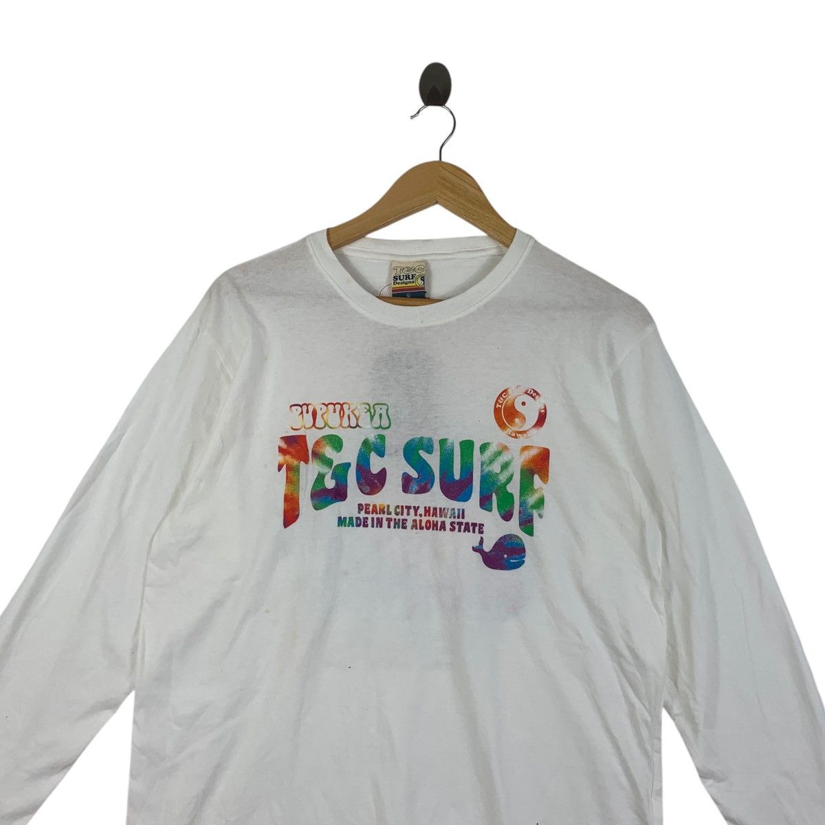Vintage &C SURF HAWAII Haleiwa Pupukea Sunset Beach Tee Shirt Top Size L / US 10 / IT 46 - 2 Thumbnail