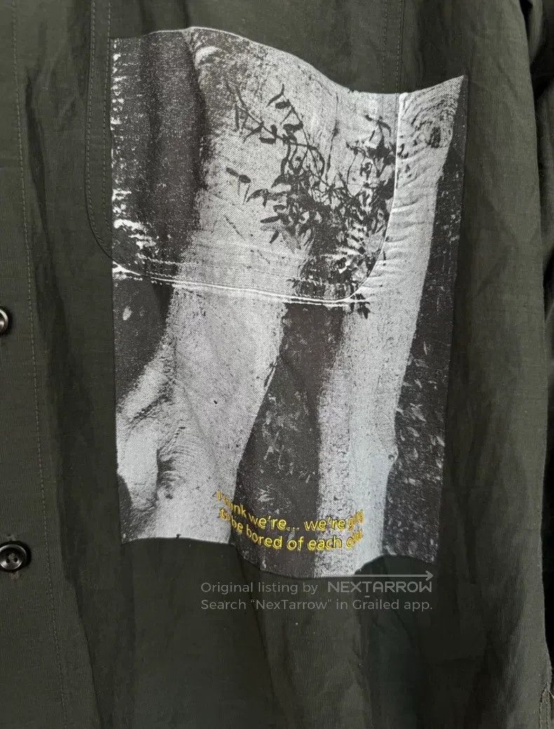 Song For The Mute SONG FOR THE MUTE Postcard dark green shirt Size US S / EU 44-46 / 1 - 4 Thumbnail