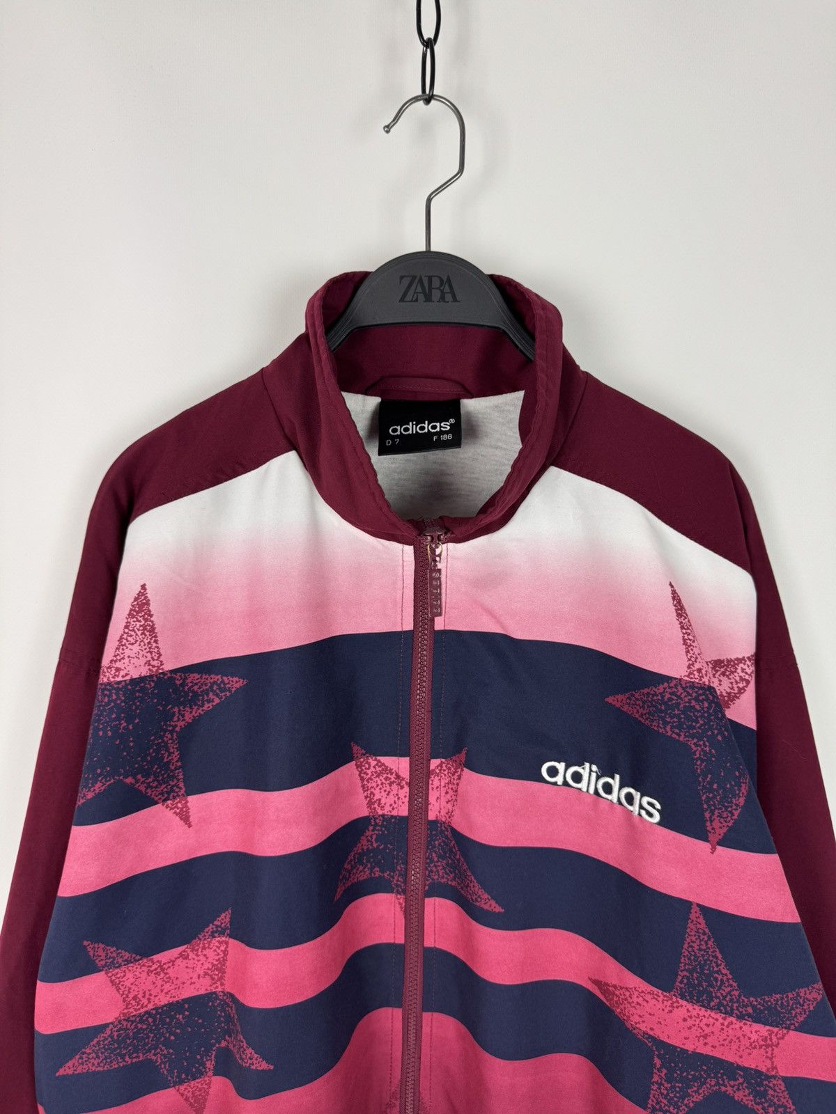 Adidas 1990’s Vintage Adidas Stars Track Jacket Size US L / EU 52-54 / 3 - 5 Thumbnail