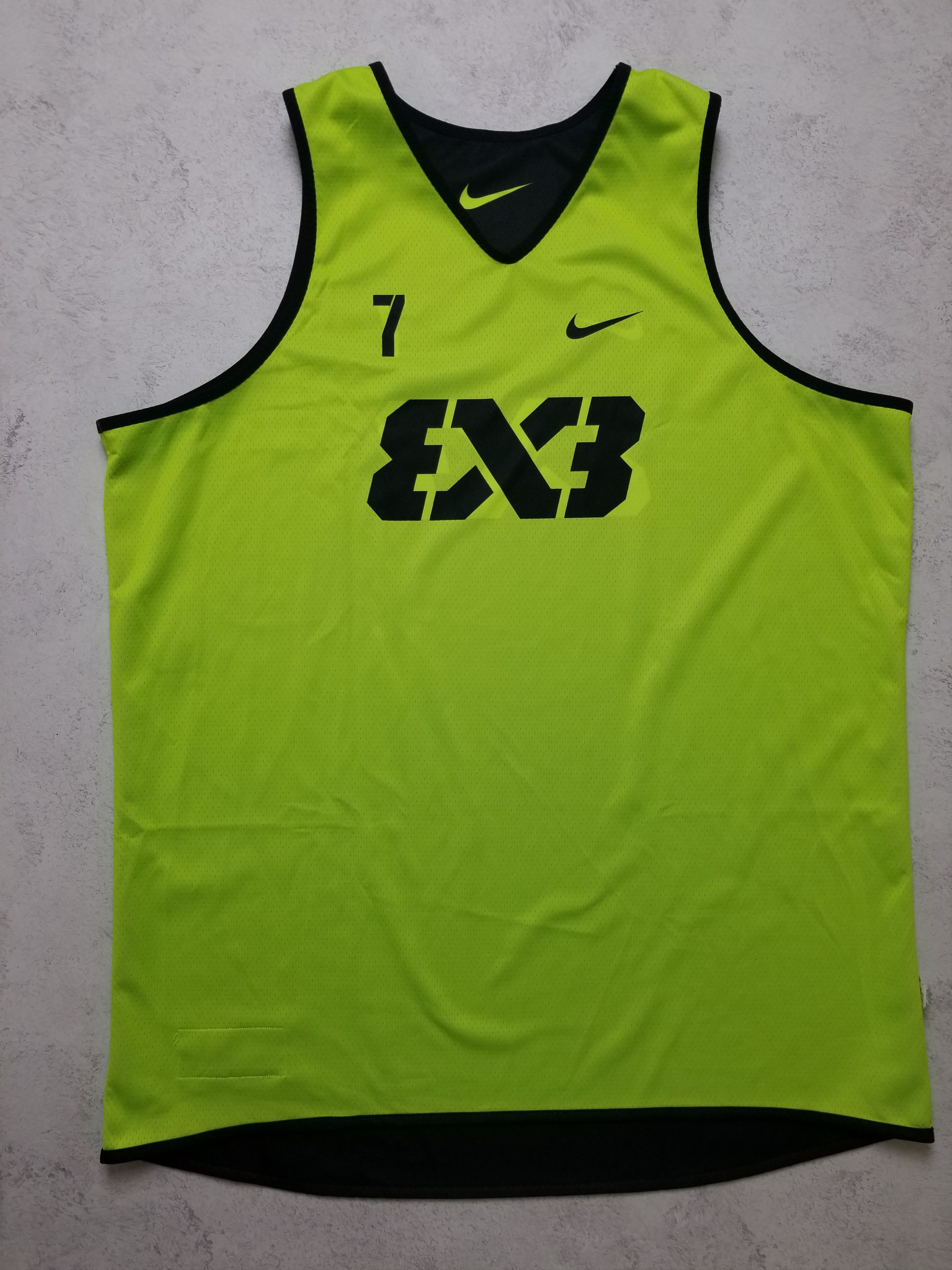 Nike Nike FIBA Team 3x3 #7 Reversible Basketball Jersey 3XL Size US XXL / EU 58 / 5 - 3 Thumbnail