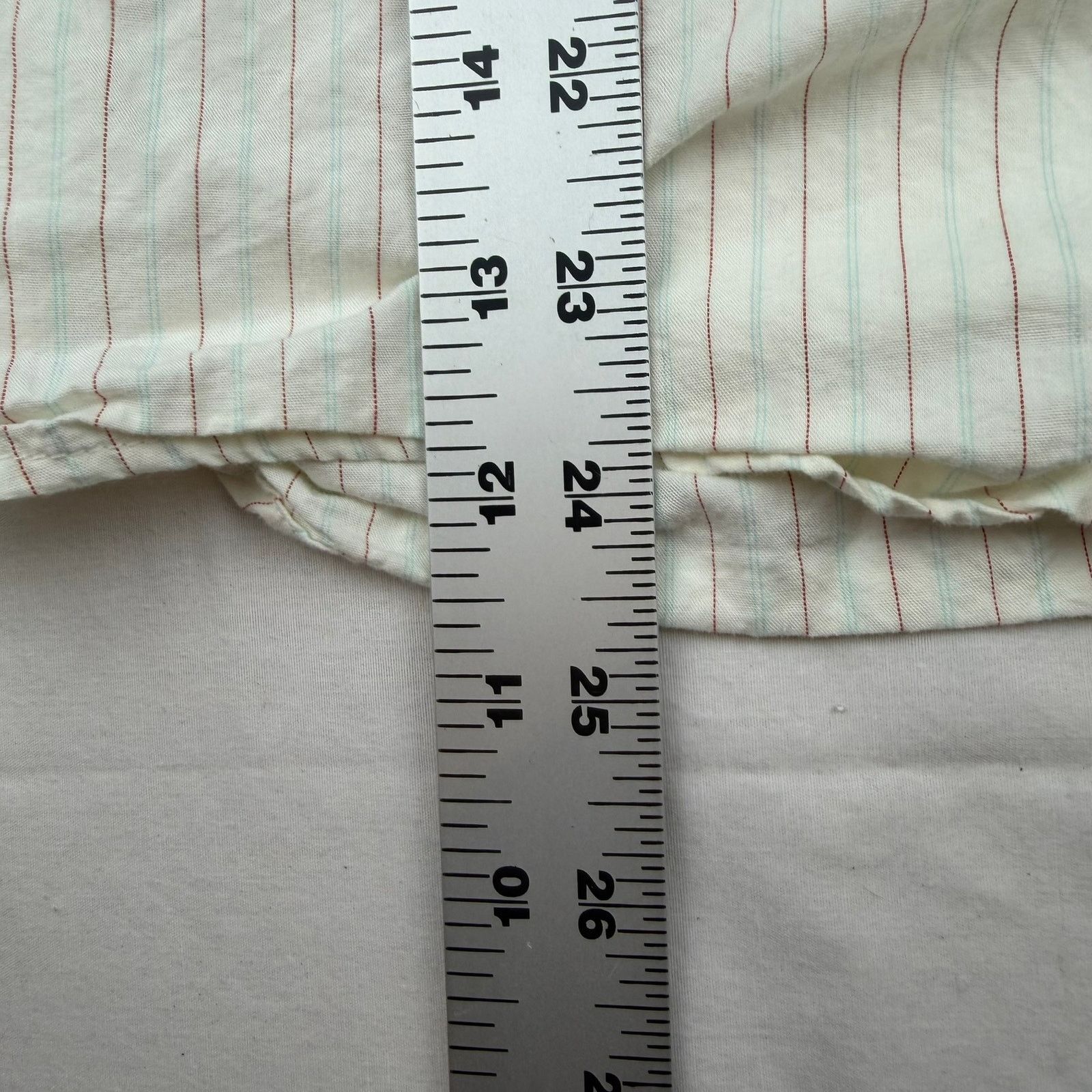 Hollister y2k Hollister Company White Pinstripe Button-Up Shirt S Size S / US 4 / IT 40 - 5 Thumbnail