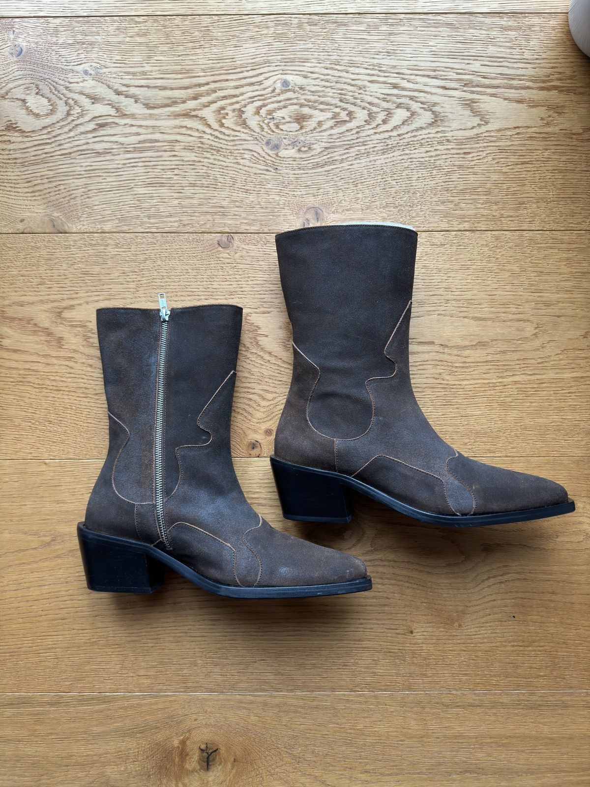 Eckhaus Latta Eckhaus Latta Suede Boots Size US 8.5 / EU 41-42 - 5 Thumbnail
