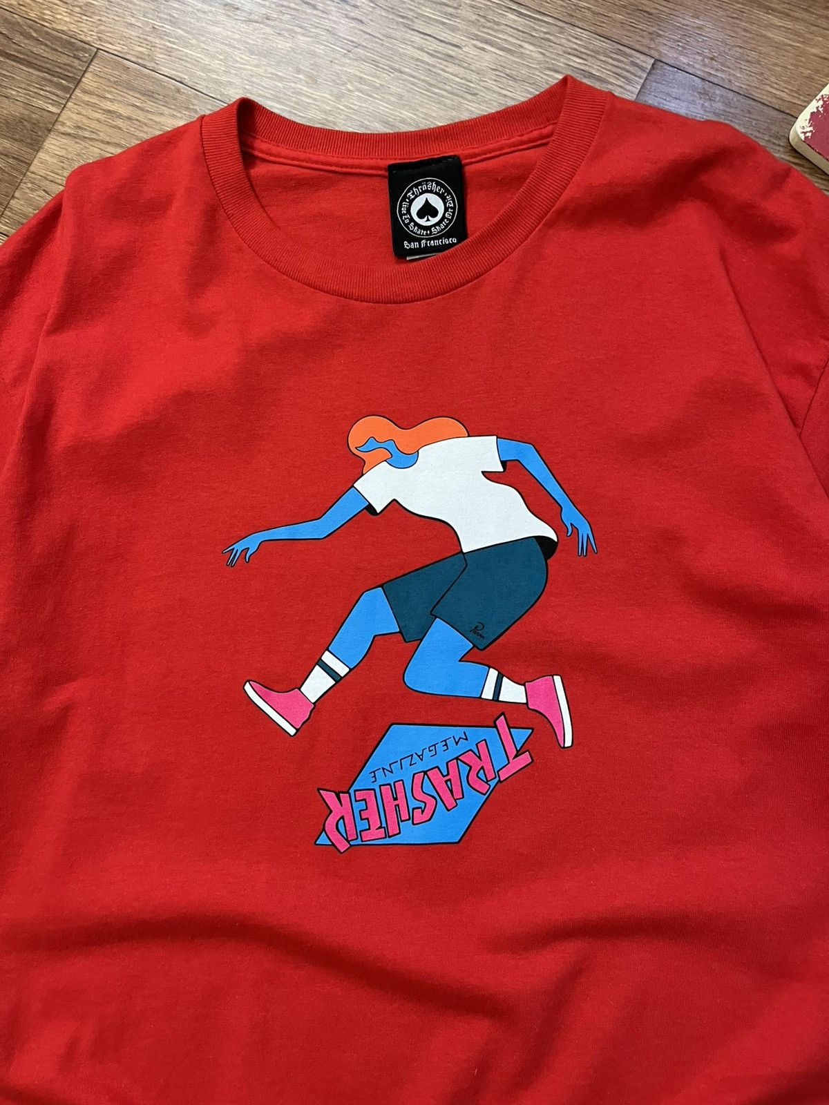 Thrasher Thrasher x Parra Trasher Tre T-Shirt Size US L / EU 52-54 / 3 - 2 Thumbnail