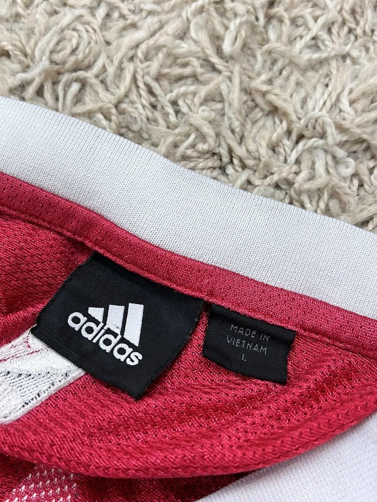 Adidas 00s Vintage Adidas x Cleveland Cavaliers #23 James Jersey Size US L / EU 52-54 / 3 - 9 Thumbnail