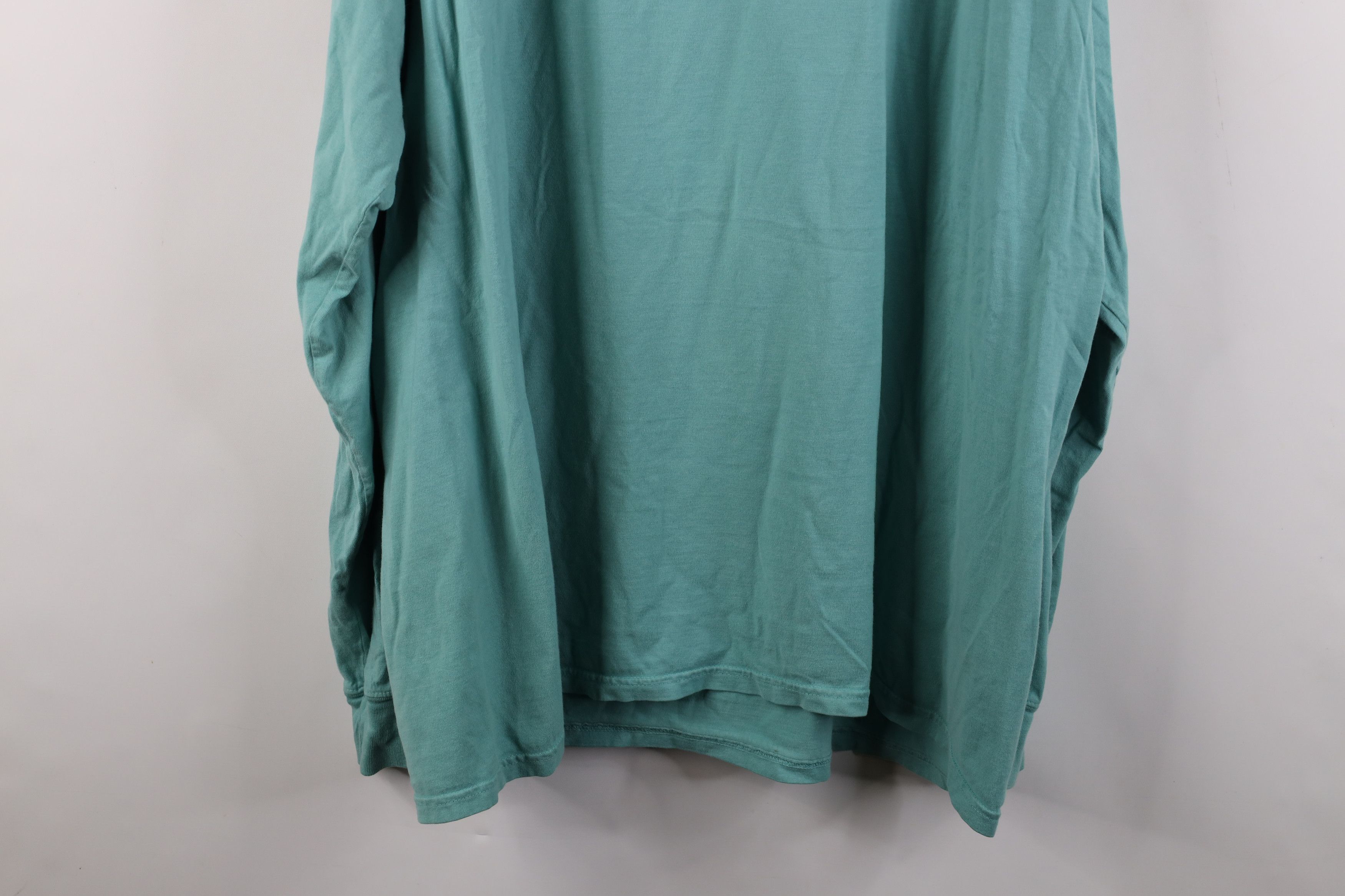 Vintage Vintage 90s Y2K Streetwear Stonewash Long Sleeve T-Shirt Size US XXL / EU 58 / 5 - 11 Thumbnail