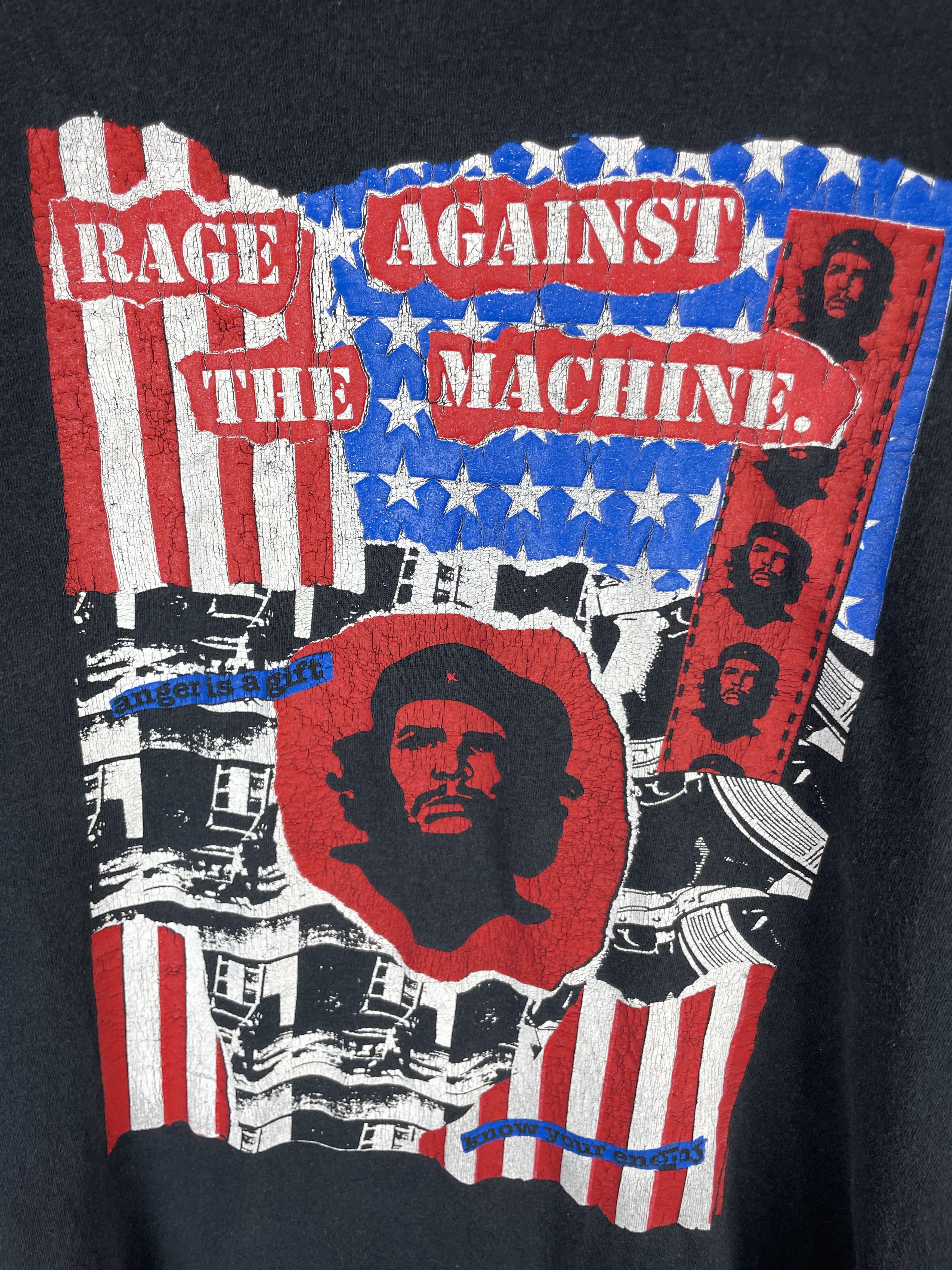 Band Tees Vintage Rage Against The Machine T-shirt 90s Size US L / EU 52-54 / 3 - 8 Thumbnail