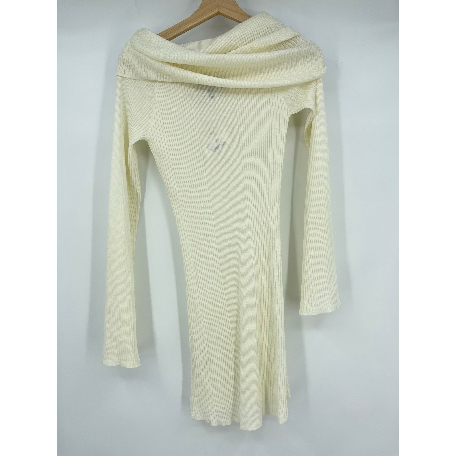 SER.O.YA SER.O.YA | NWT Galli Mini Dress in Eggshell Knit M Size M / US 6-8 / IT 42-44 - 4 Thumbnail