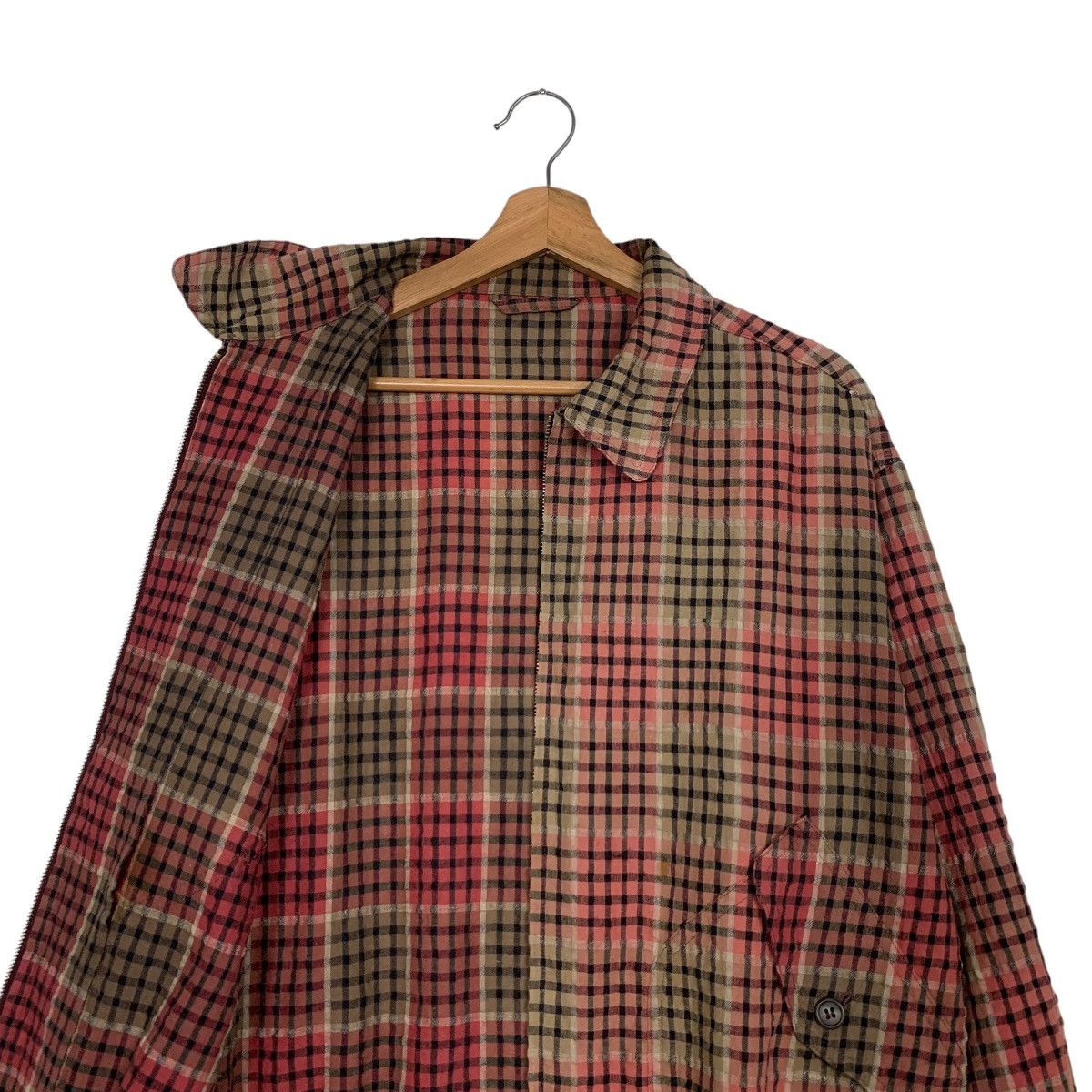 Vintage TOKYO TAYA GINZA Checked Casual Jacket #2685-C120 Size US L / EU 52-54 / 3 - 8 Thumbnail