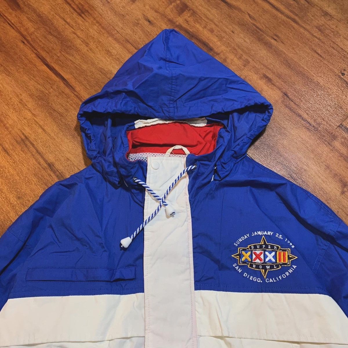 Jeff Hamilton × NFL Vintage NFL SuperBowl Jacket 🧥 Size US XL / EU 56 / 4 - 2 Thumbnail