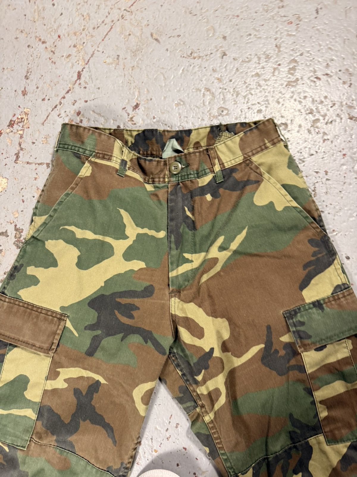 Other Vintage Dark Green USA Army Cargo Pants Size US 30 / EU 46 - 6 Thumbnail