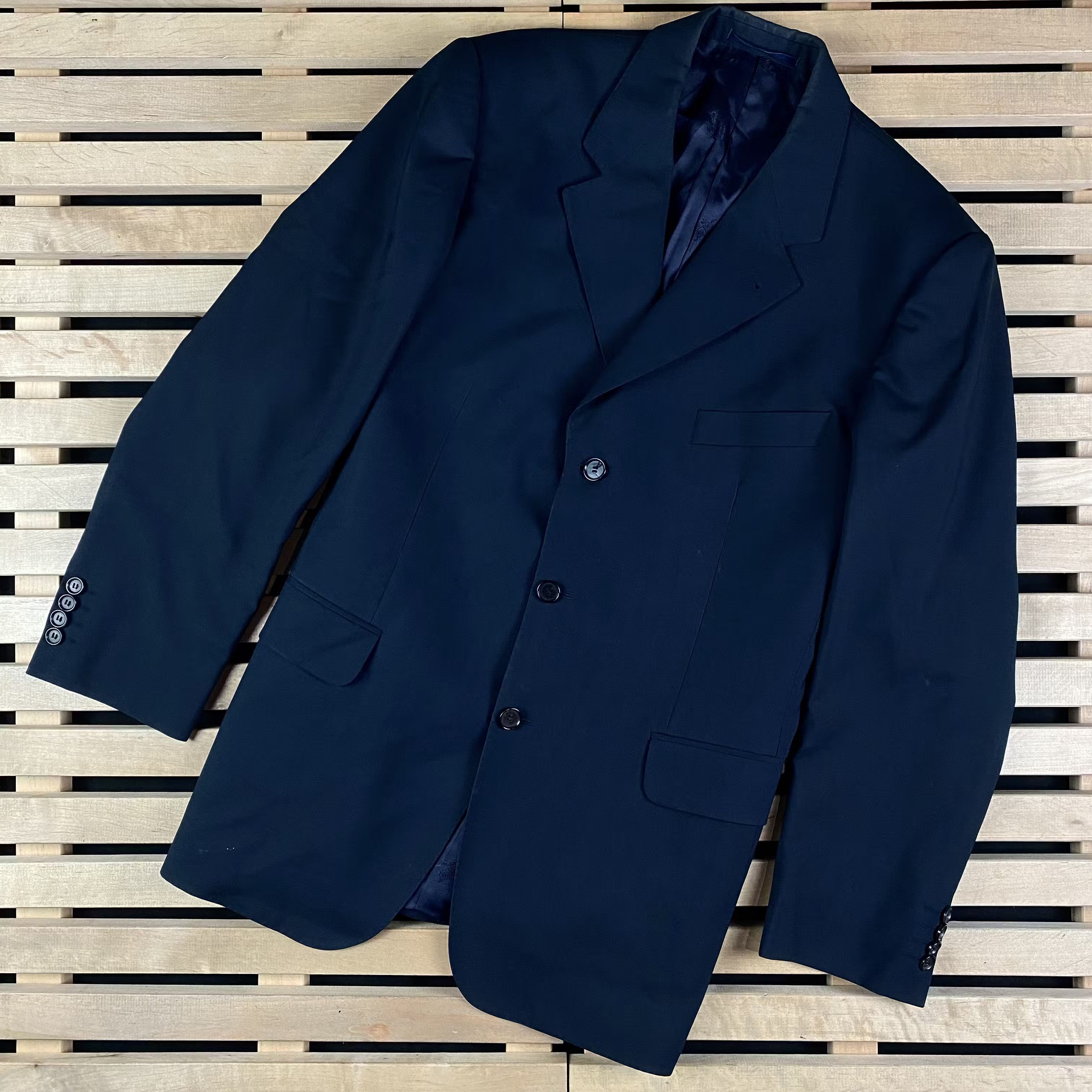 Burberry Mens Blazer Jacket Burberry London Size 52 / XL Size 52R - 1 Thumbnail