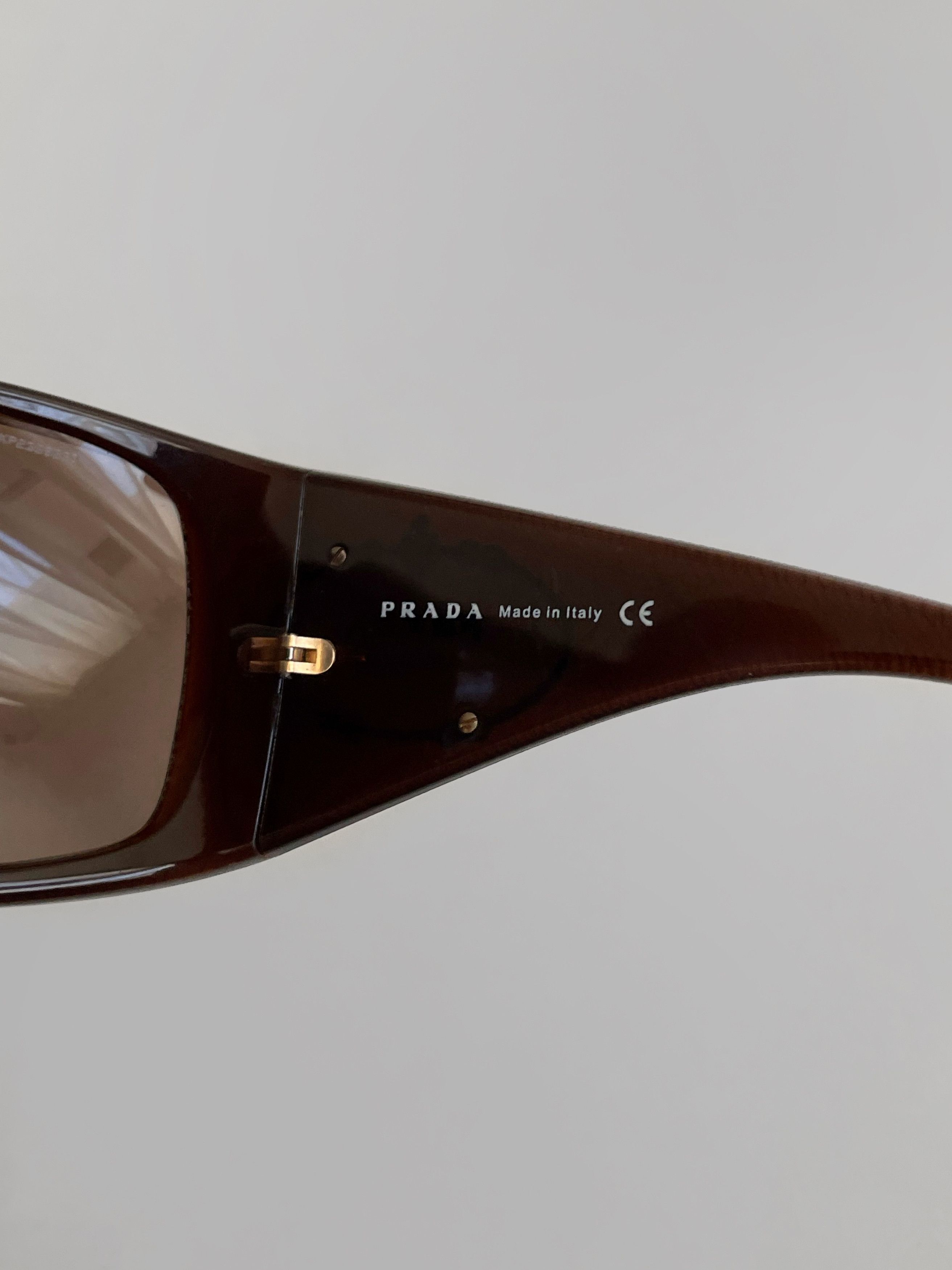 Prada Archive Prada brown Sunglasses Musk 2000s Size ONE SIZE - 8 Thumbnail