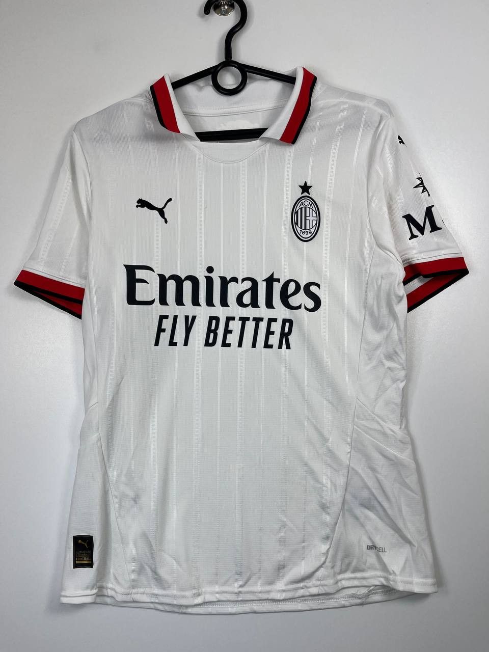 Puma Puma AC Milan Away Jersey 2024 2025 White Emirates Fly M Size US M / EU 48-50 / 2 - 1 Thumbnail